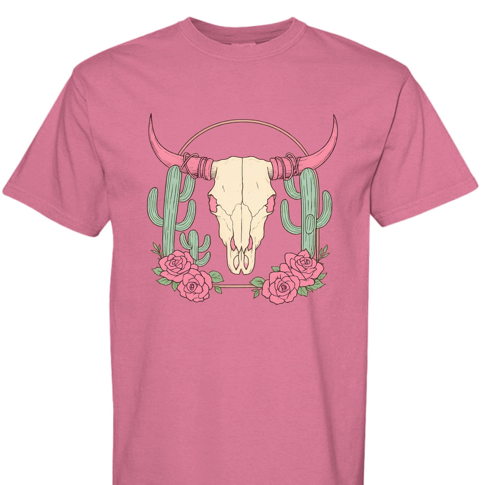 Boho Western skull - The Caffeine Cowboy