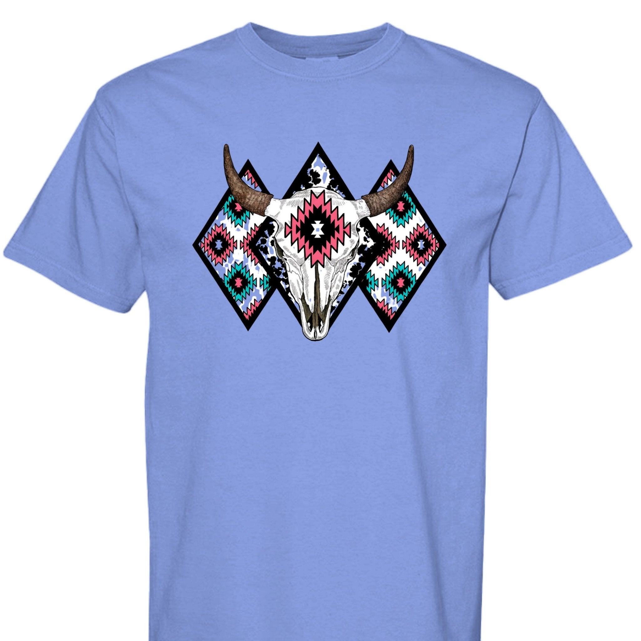 Aztec skull - The Caffeine Cowboy