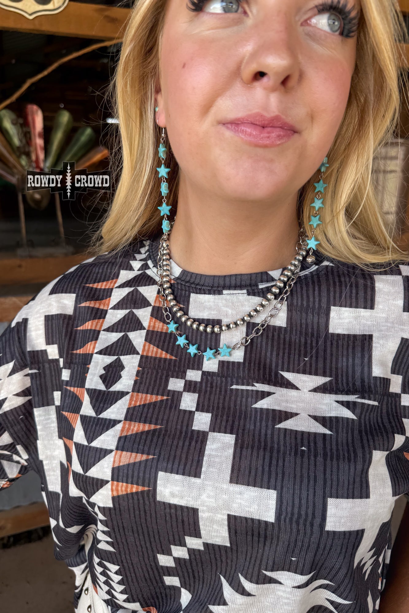 Western Show Necklace - The Caffeine Cowboy