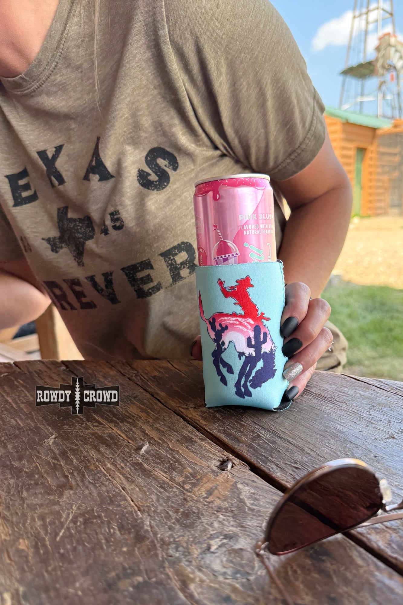 Ranch Girl Koozie - The Caffeine Cowboy