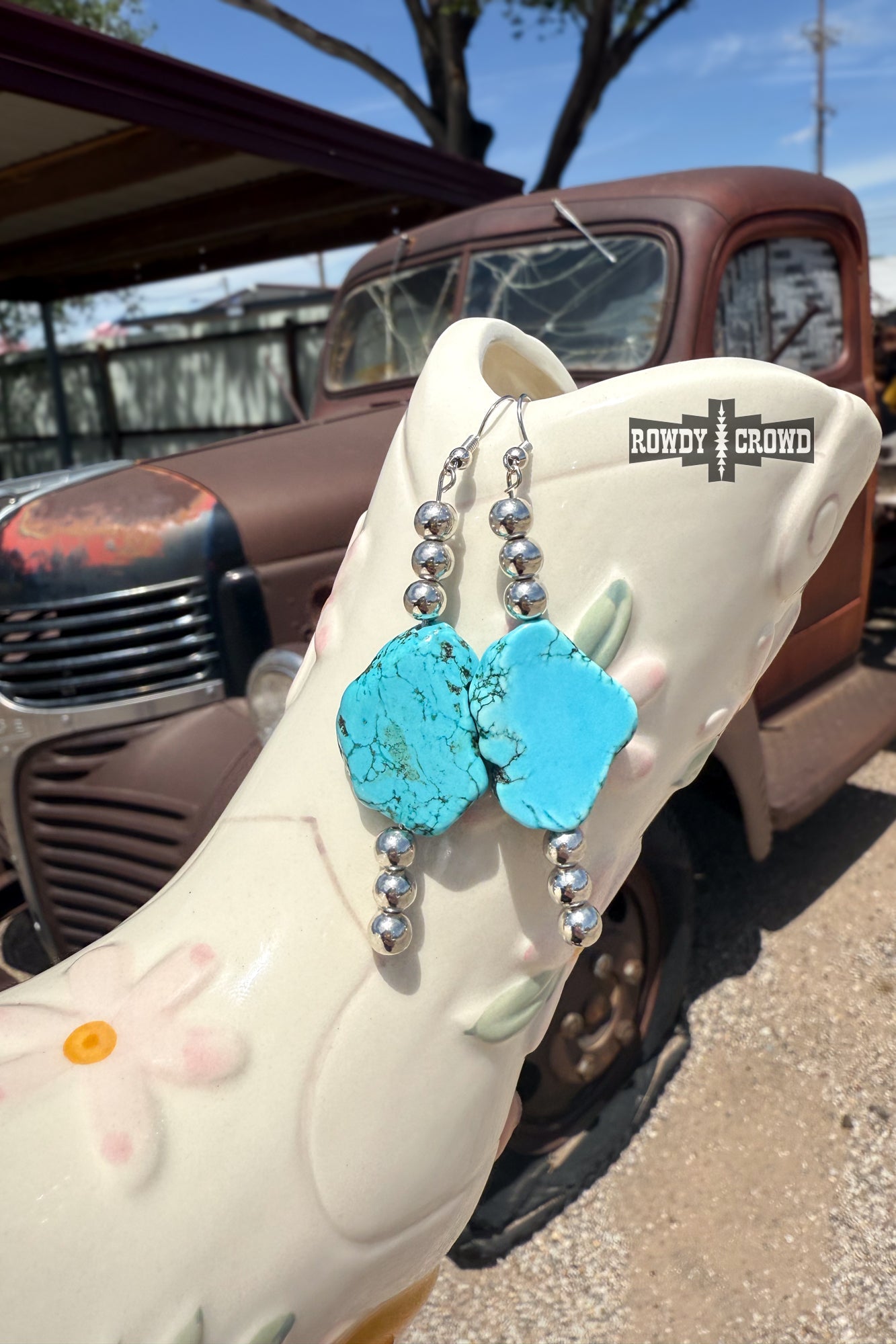 Tombstone Earrings - The Caffeine Cowboy