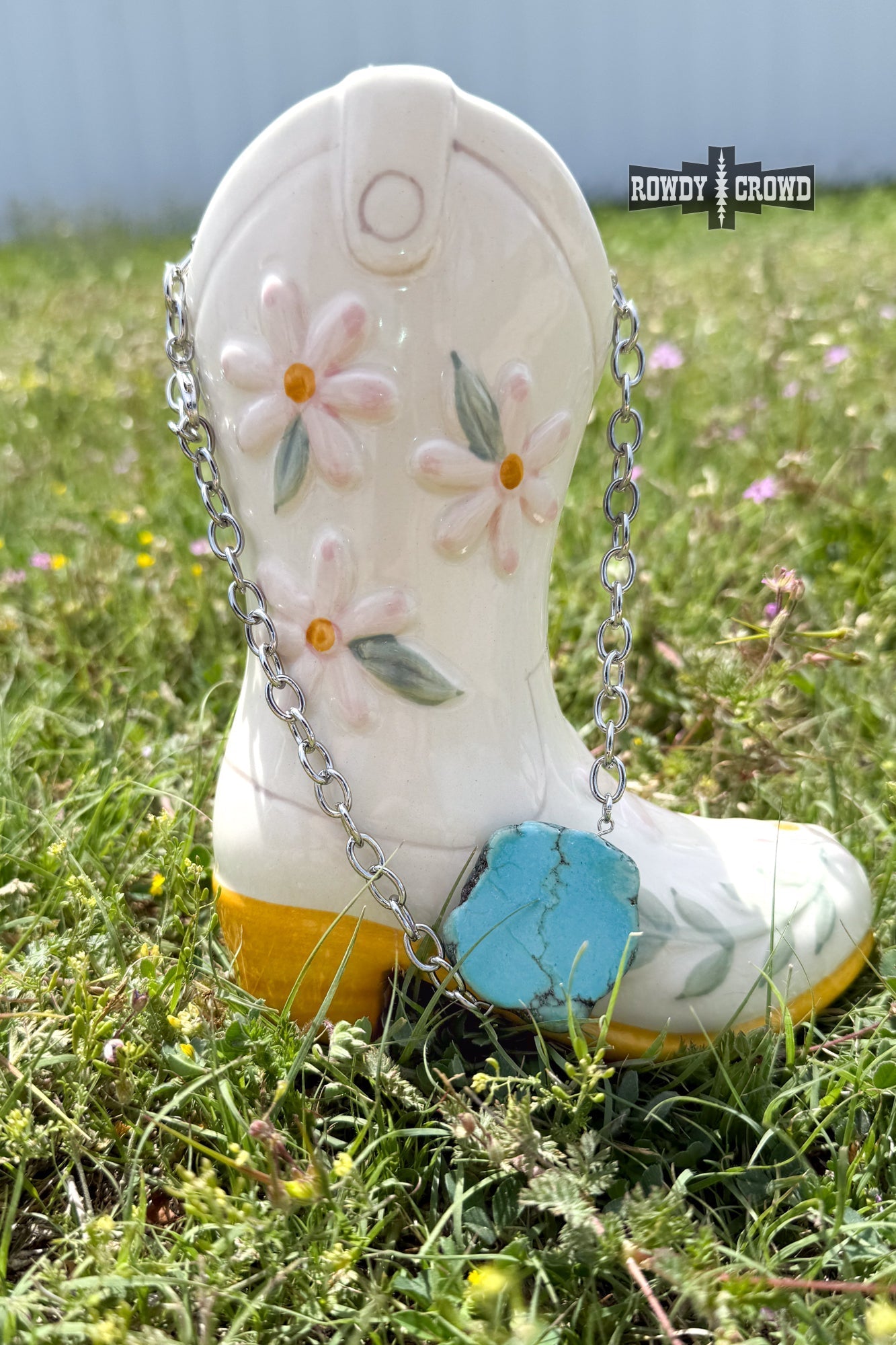 Tulsa Turquoise Necklace - The Caffeine Cowboy