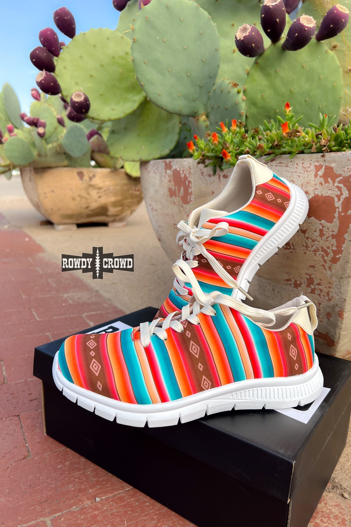 Seymour Serape Sneakers - The Caffeine Cowboy