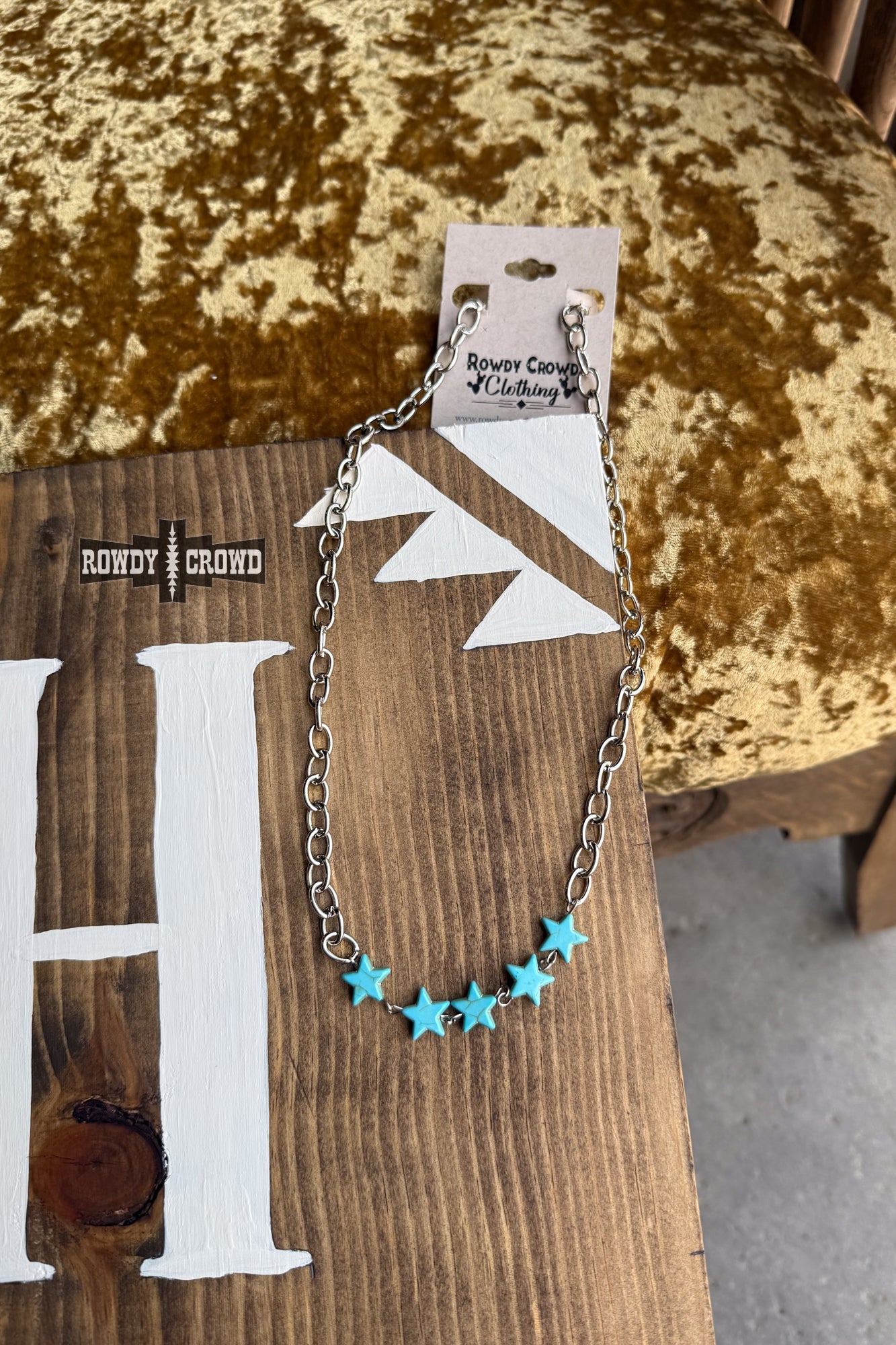 Western Show Necklace - The Caffeine Cowboy