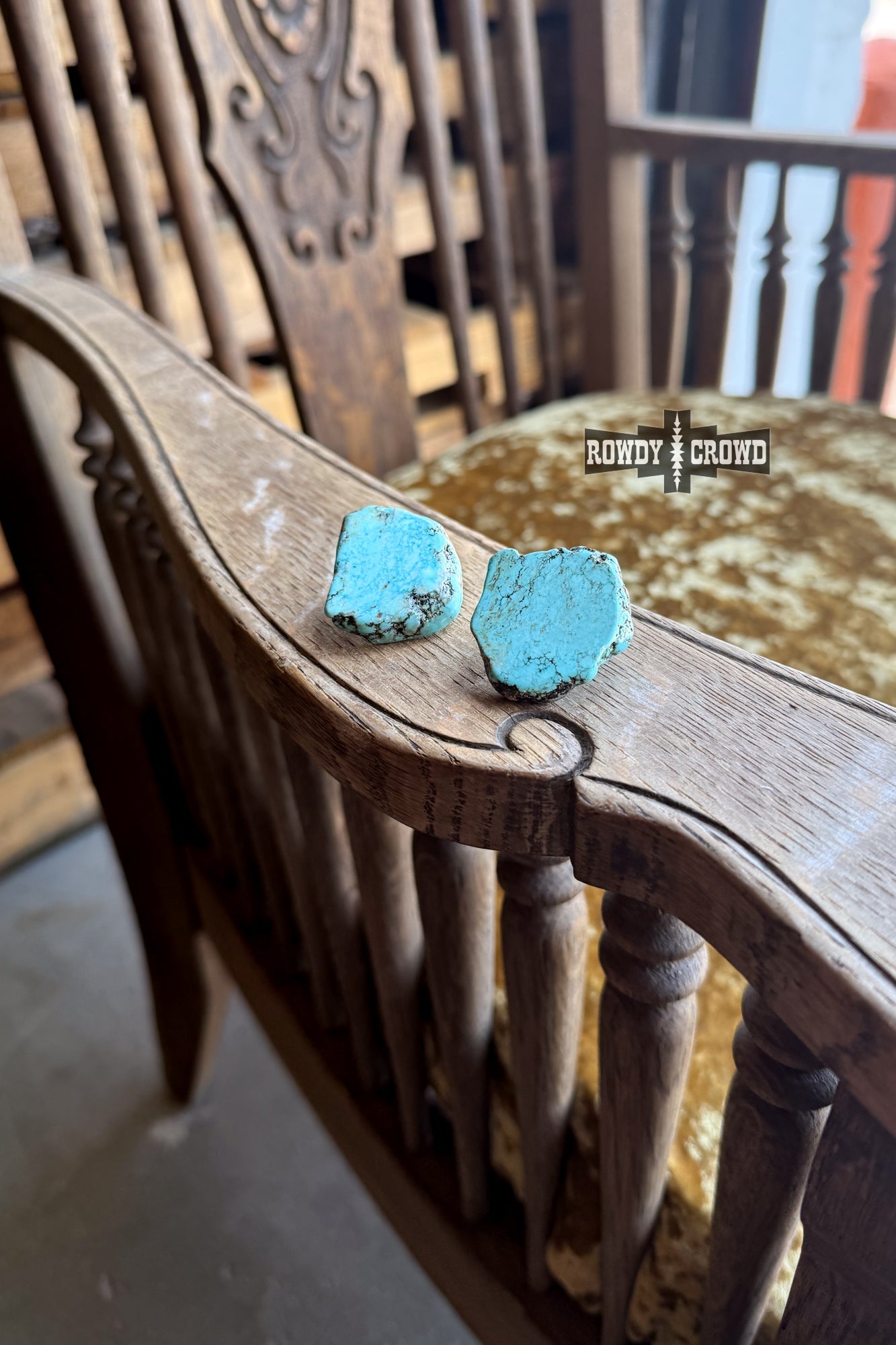 Turquoise Creek Studs - The Caffeine Cowboy