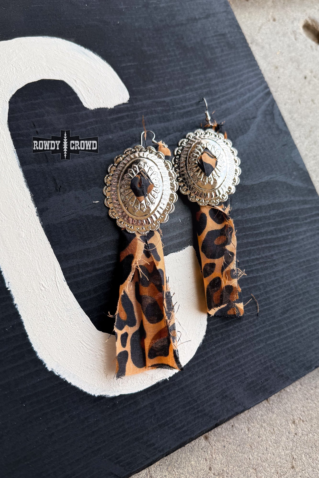 Concho Rodeo Earrings - The Caffeine Cowboy