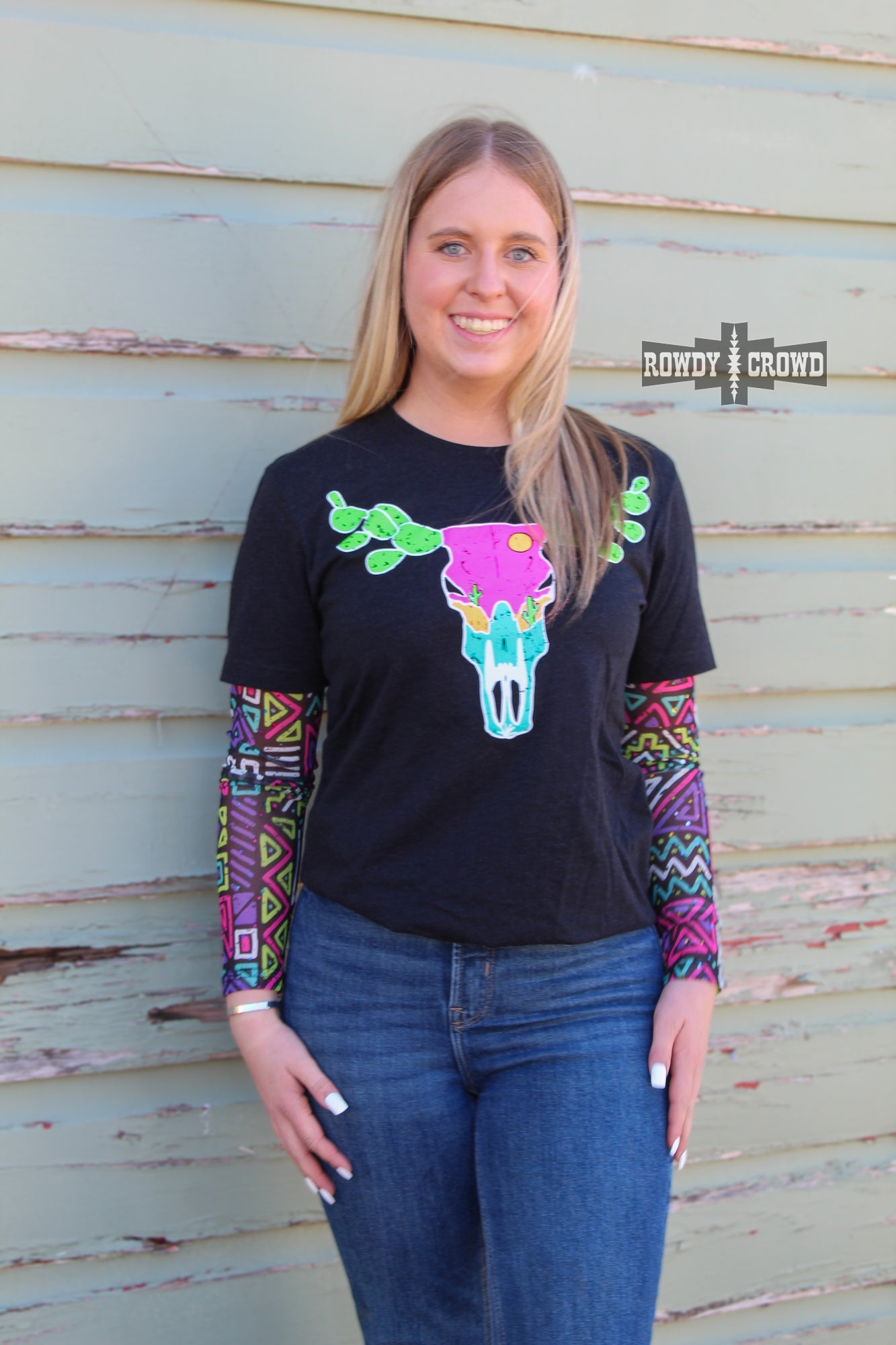 Spaced Out Mesh Top - The Caffeine Cowboy