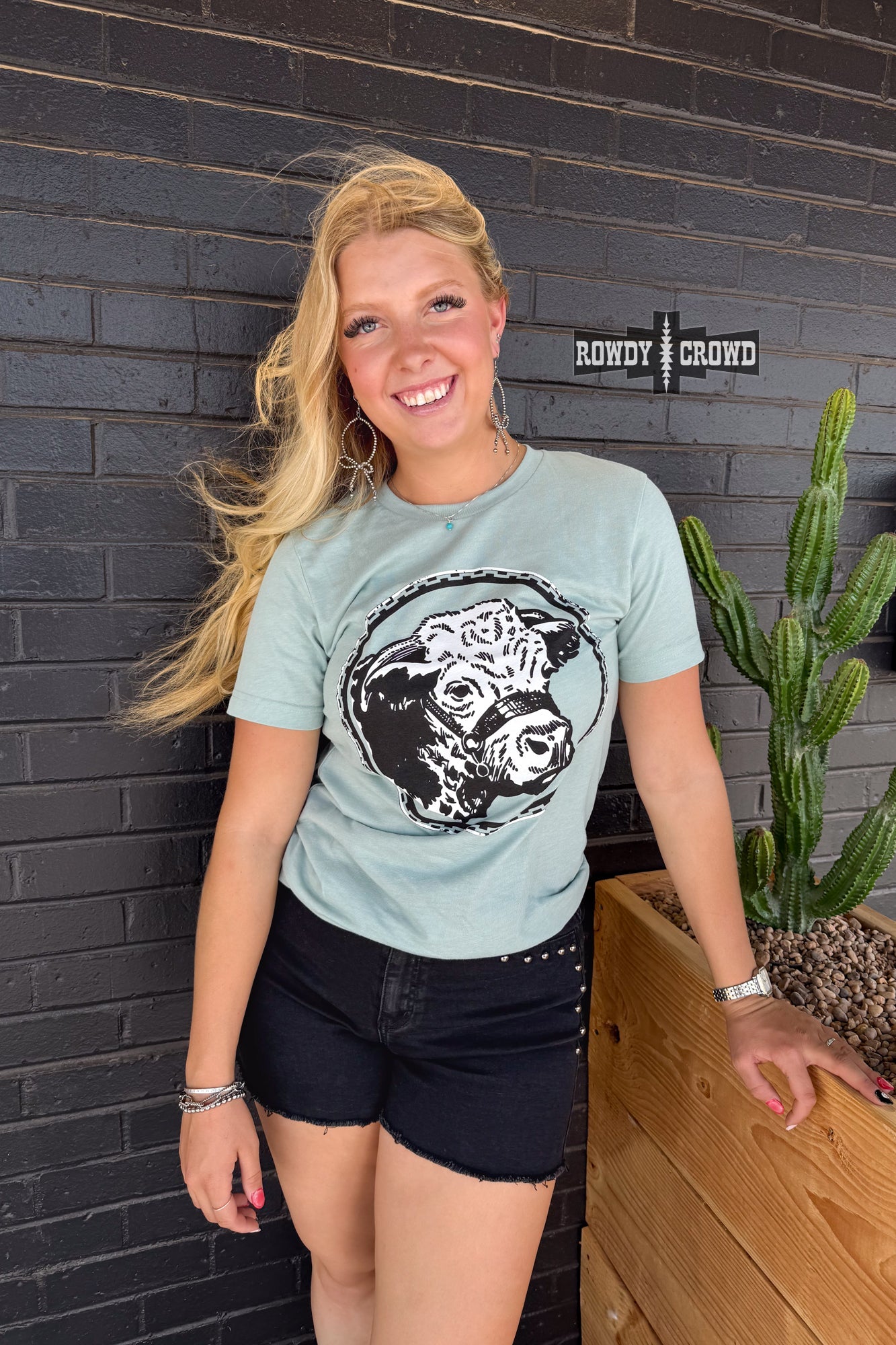 Happy Hereford Tee - The Caffeine Cowboy