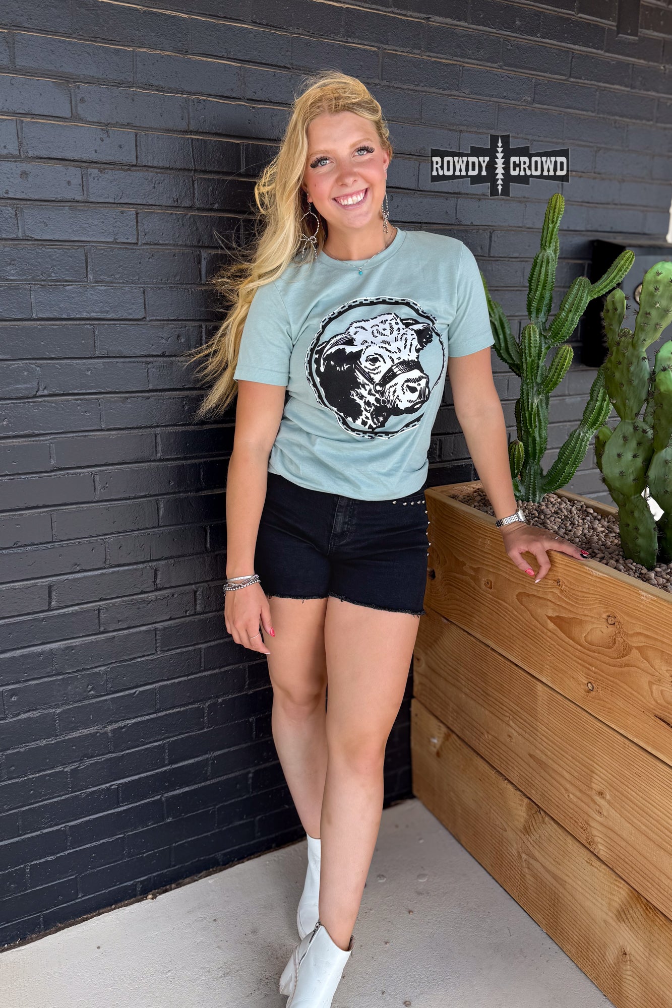 Happy Hereford Tee - The Caffeine Cowboy