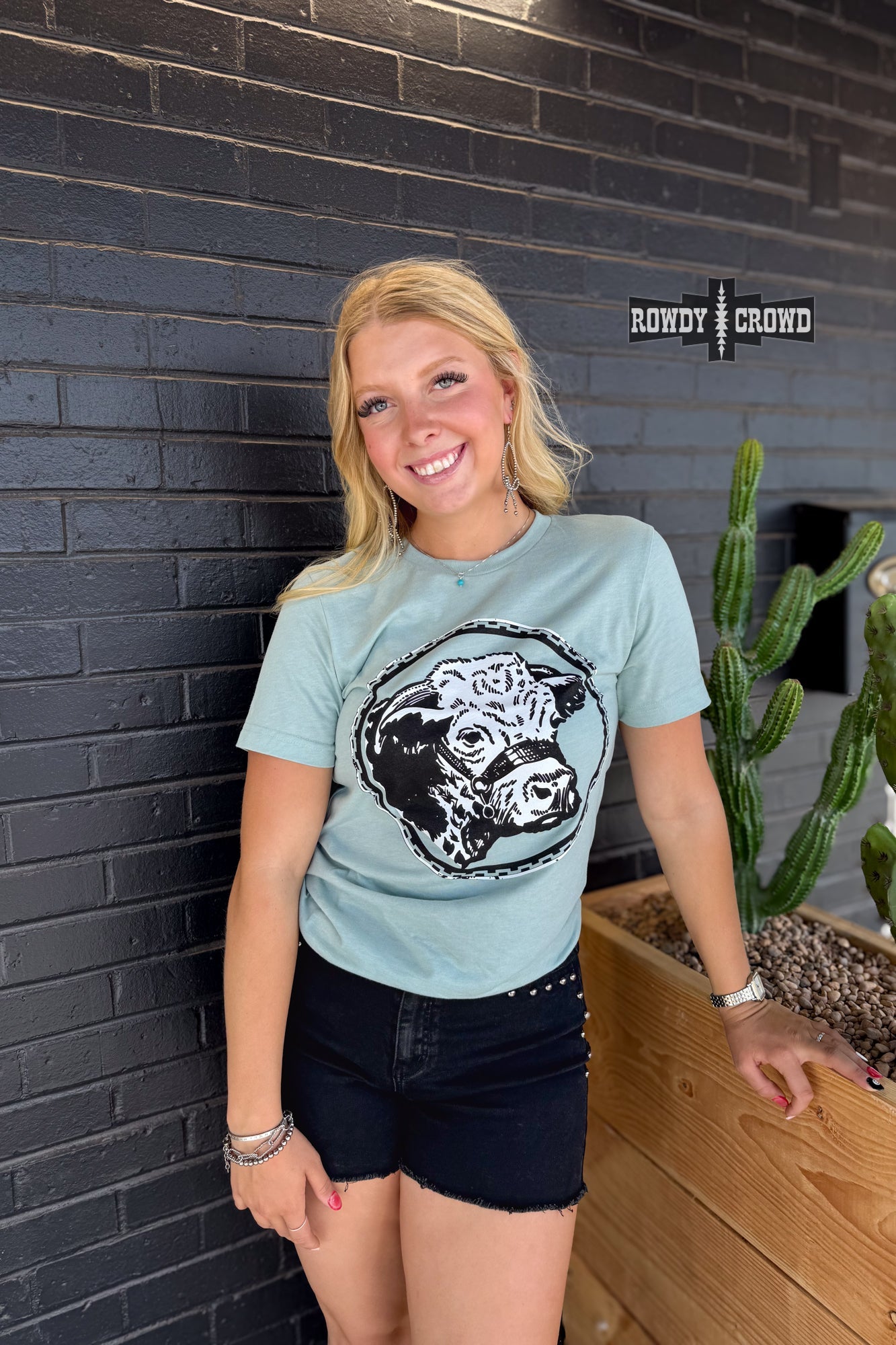 Happy Hereford Tee - The Caffeine Cowboy