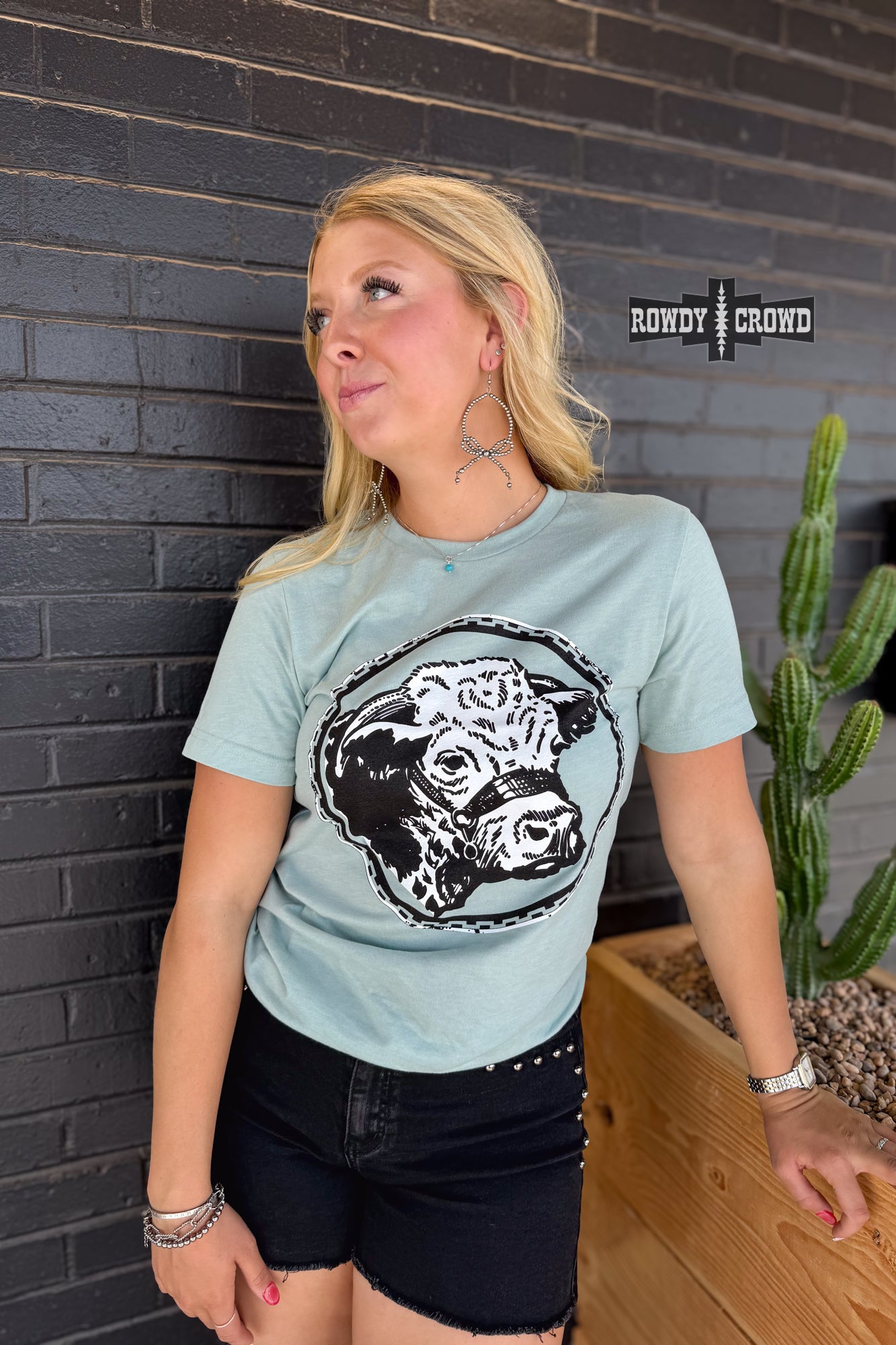Happy Hereford Tee - The Caffeine Cowboy