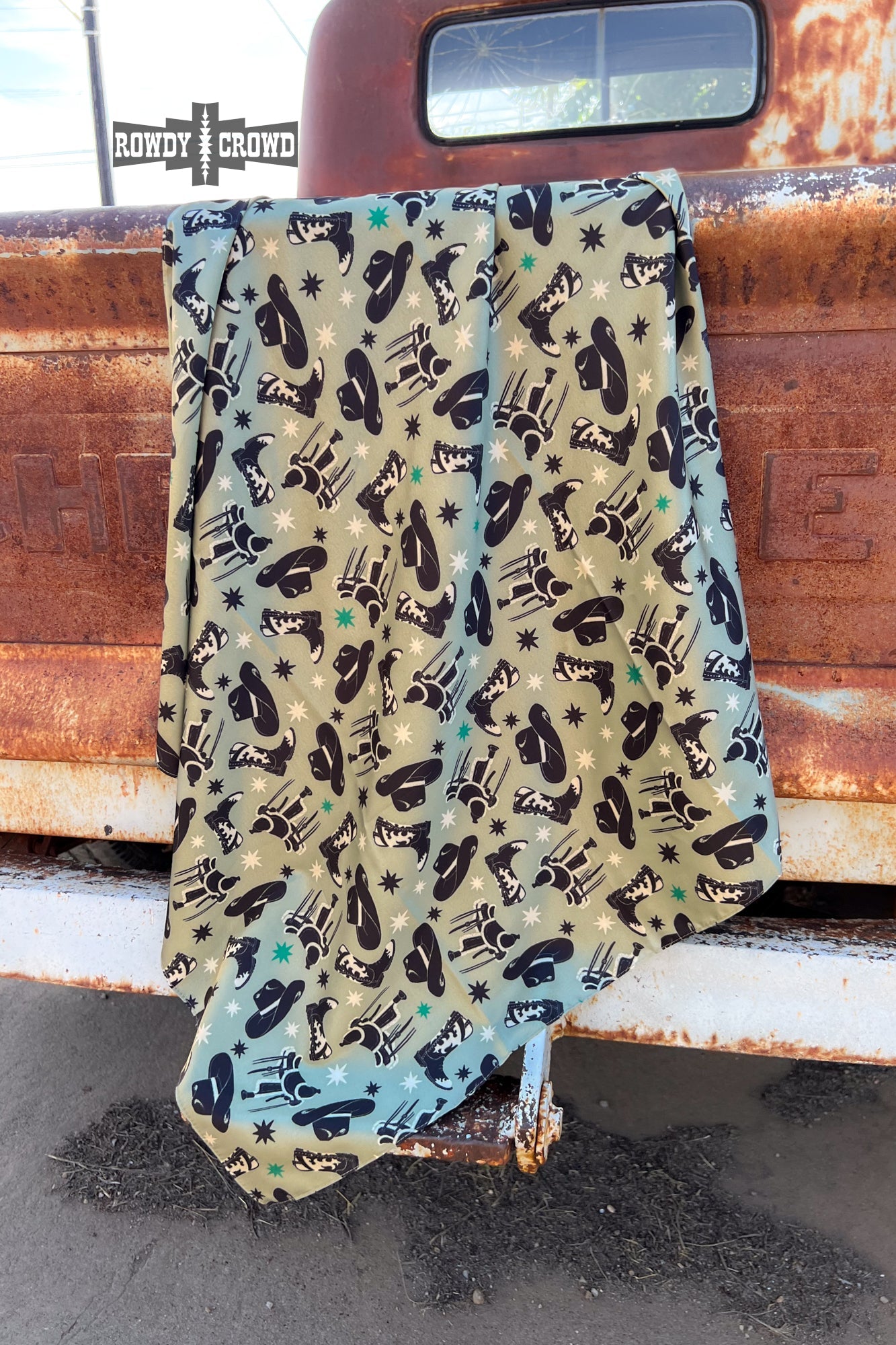 SMALL Desperado Wild Rag/ Scarf - The Caffeine Cowboy