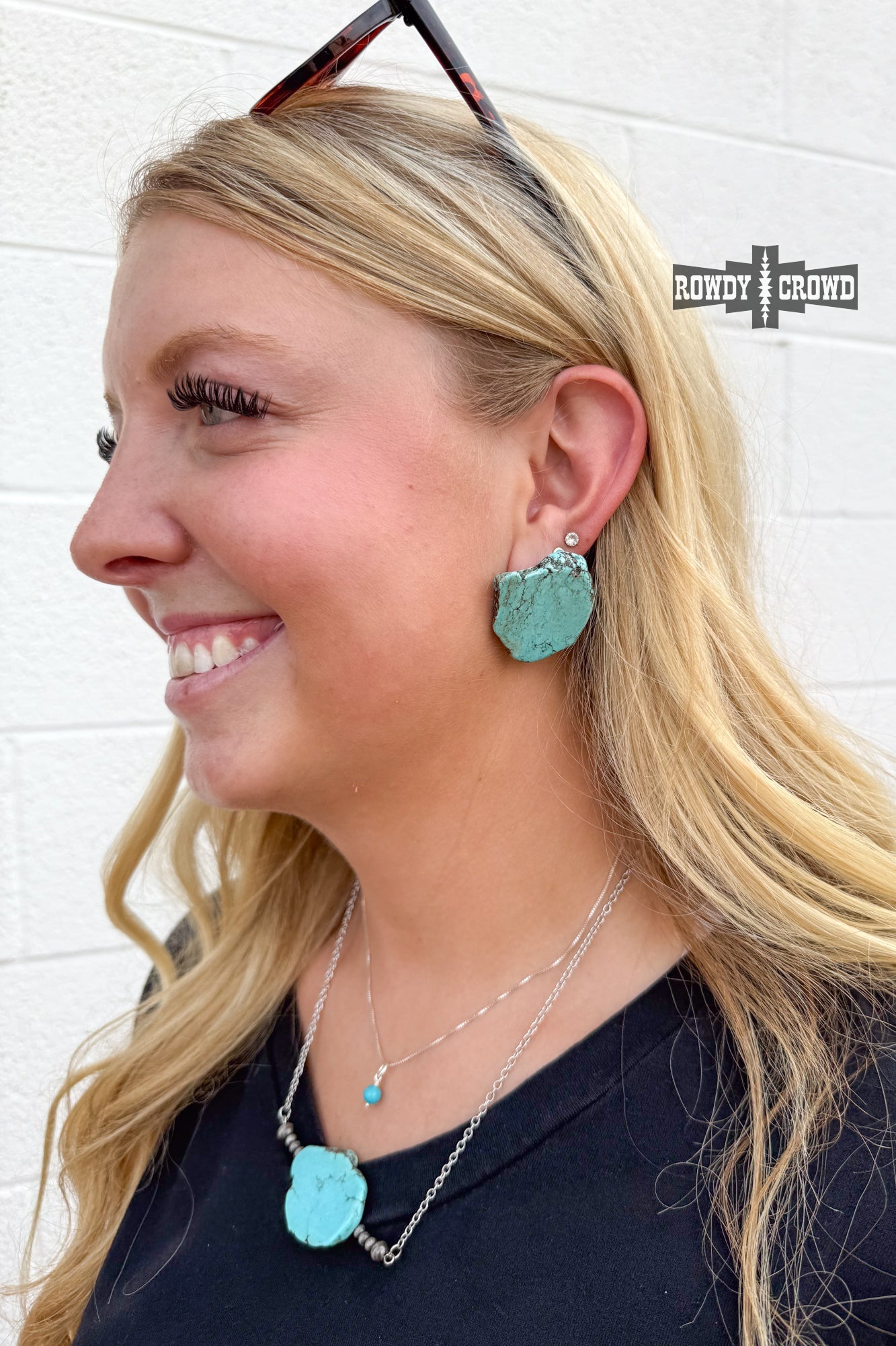 Turquoise Creek Studs - The Caffeine Cowboy