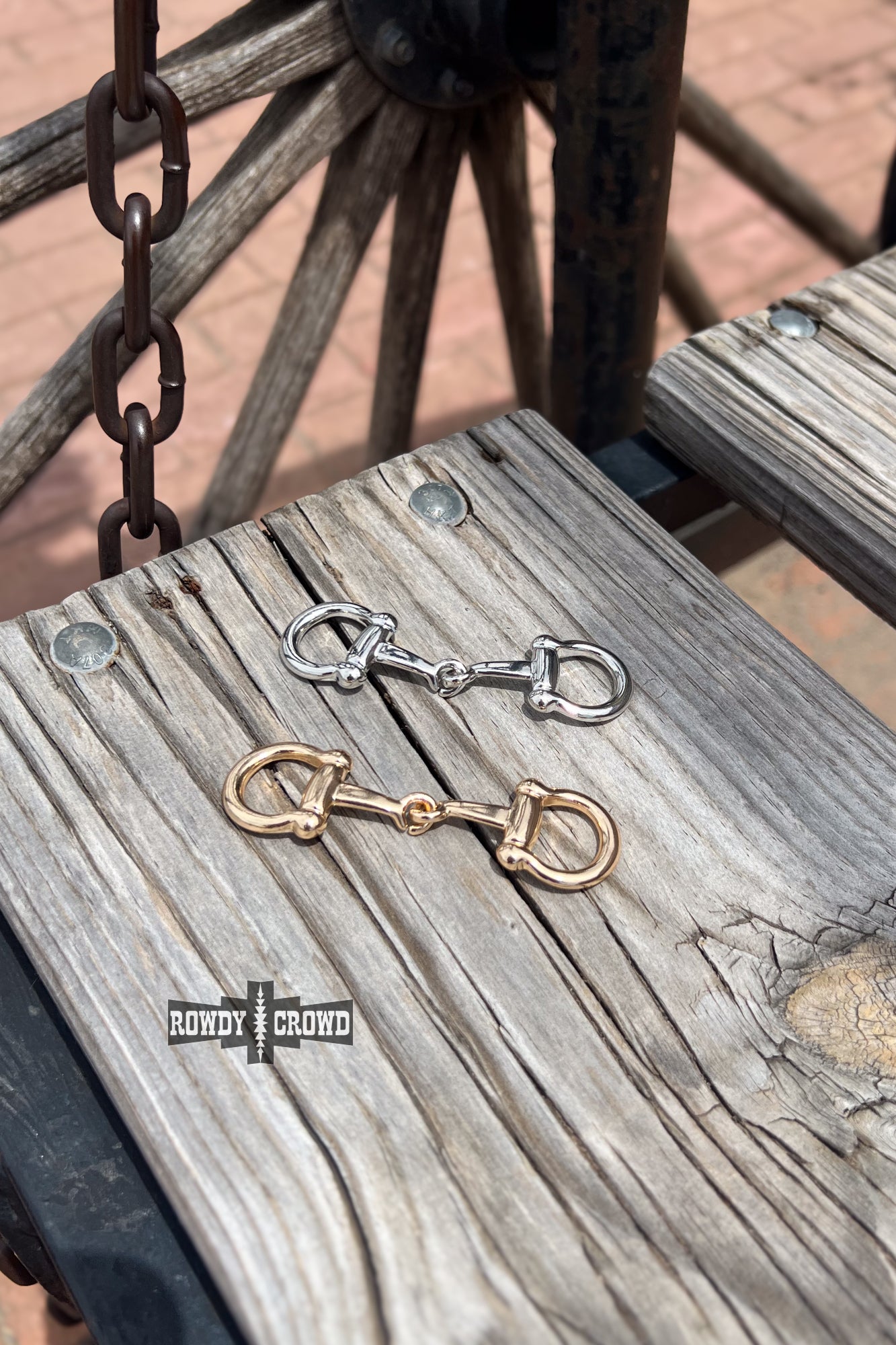 Snazzy Snaffle Scarf Slide - The Caffeine Cowboy