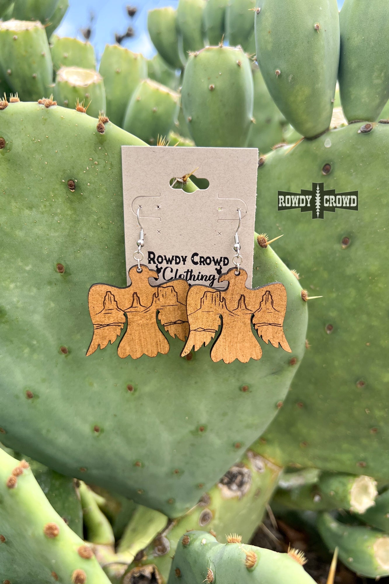 Tempe Thunderbird Earrings - The Caffeine Cowboy