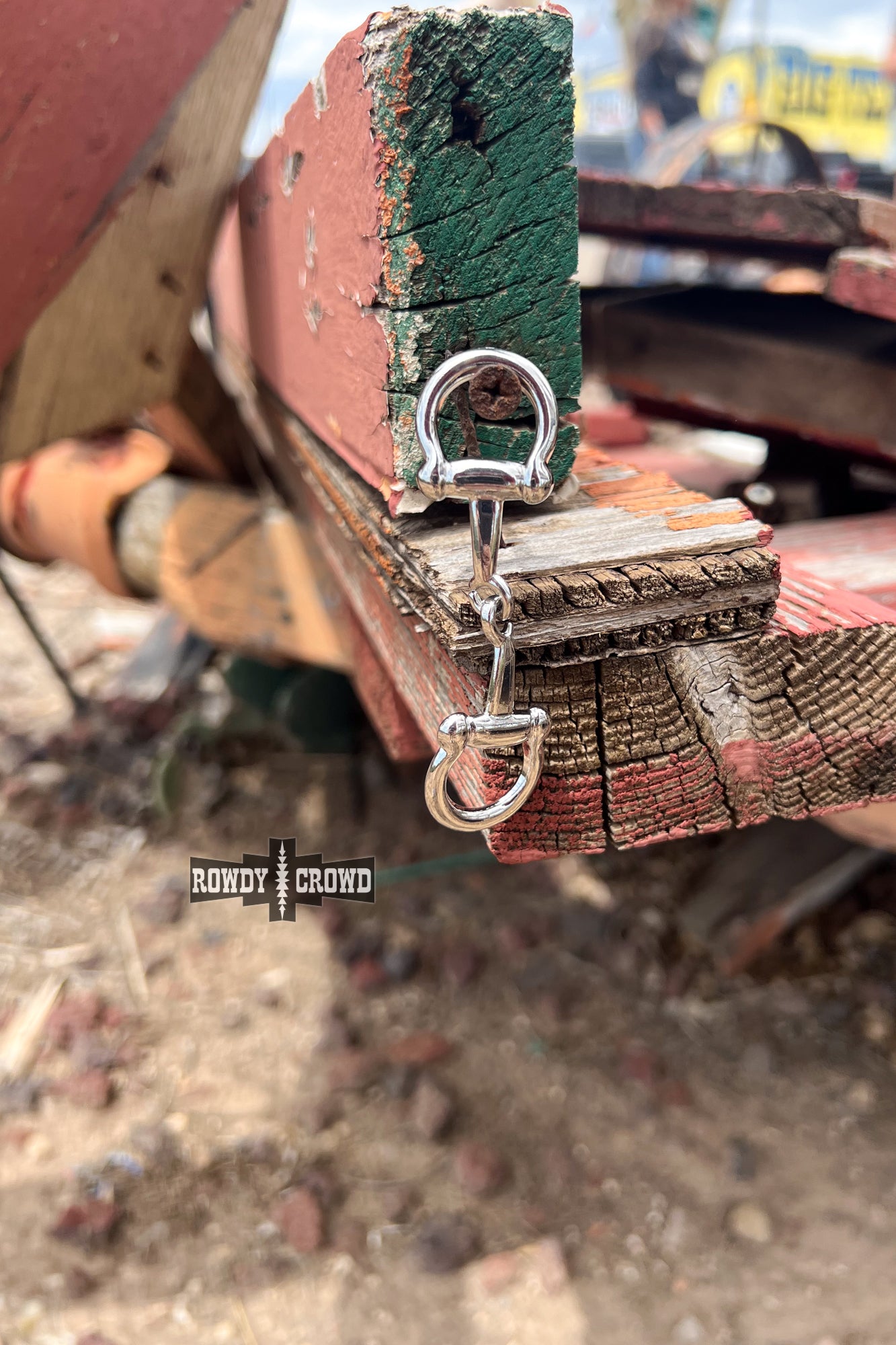 Snazzy Snaffle Scarf Slide - The Caffeine Cowboy