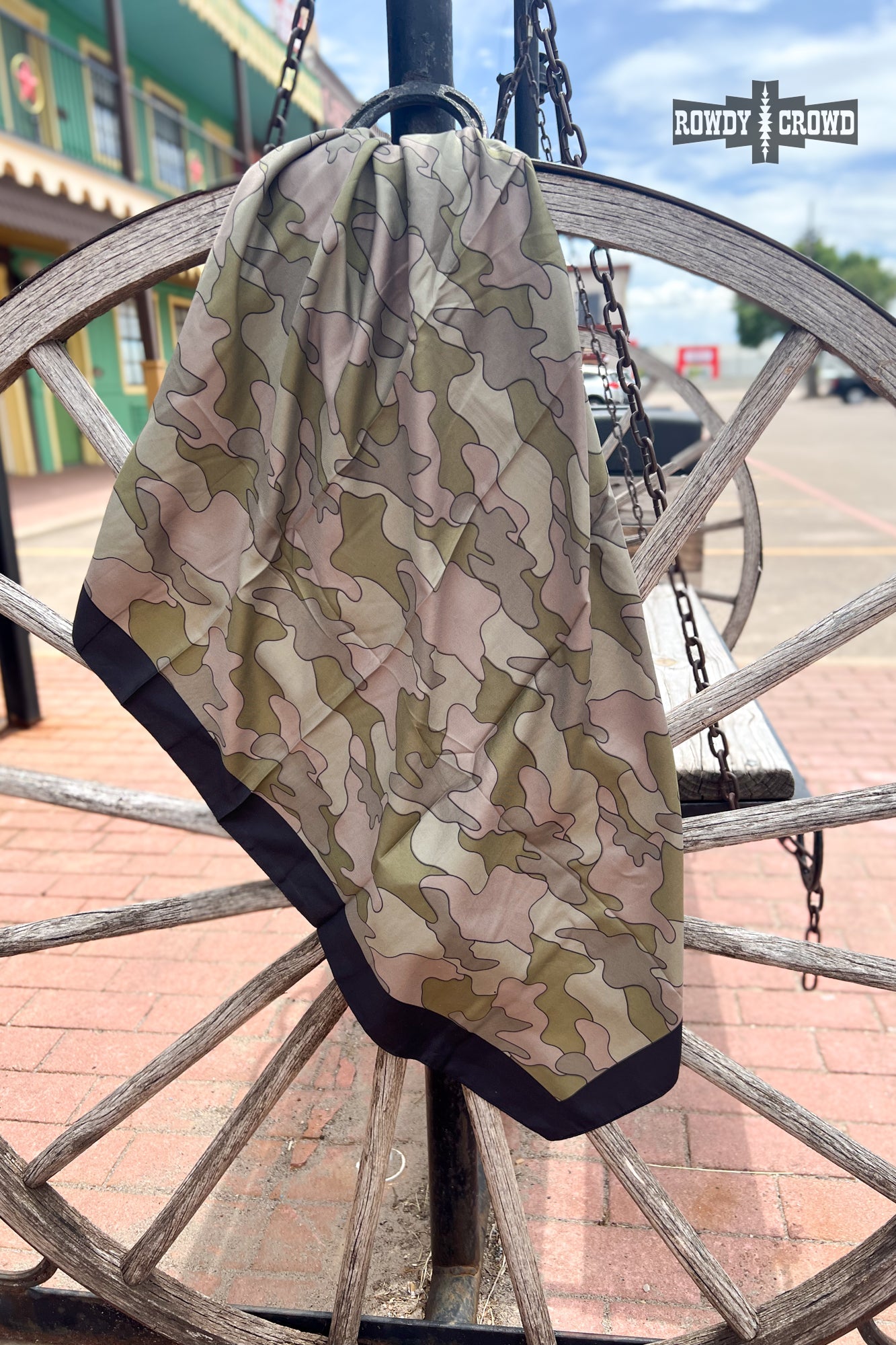 Camo Country Wild Rag - The Caffeine Cowboy
