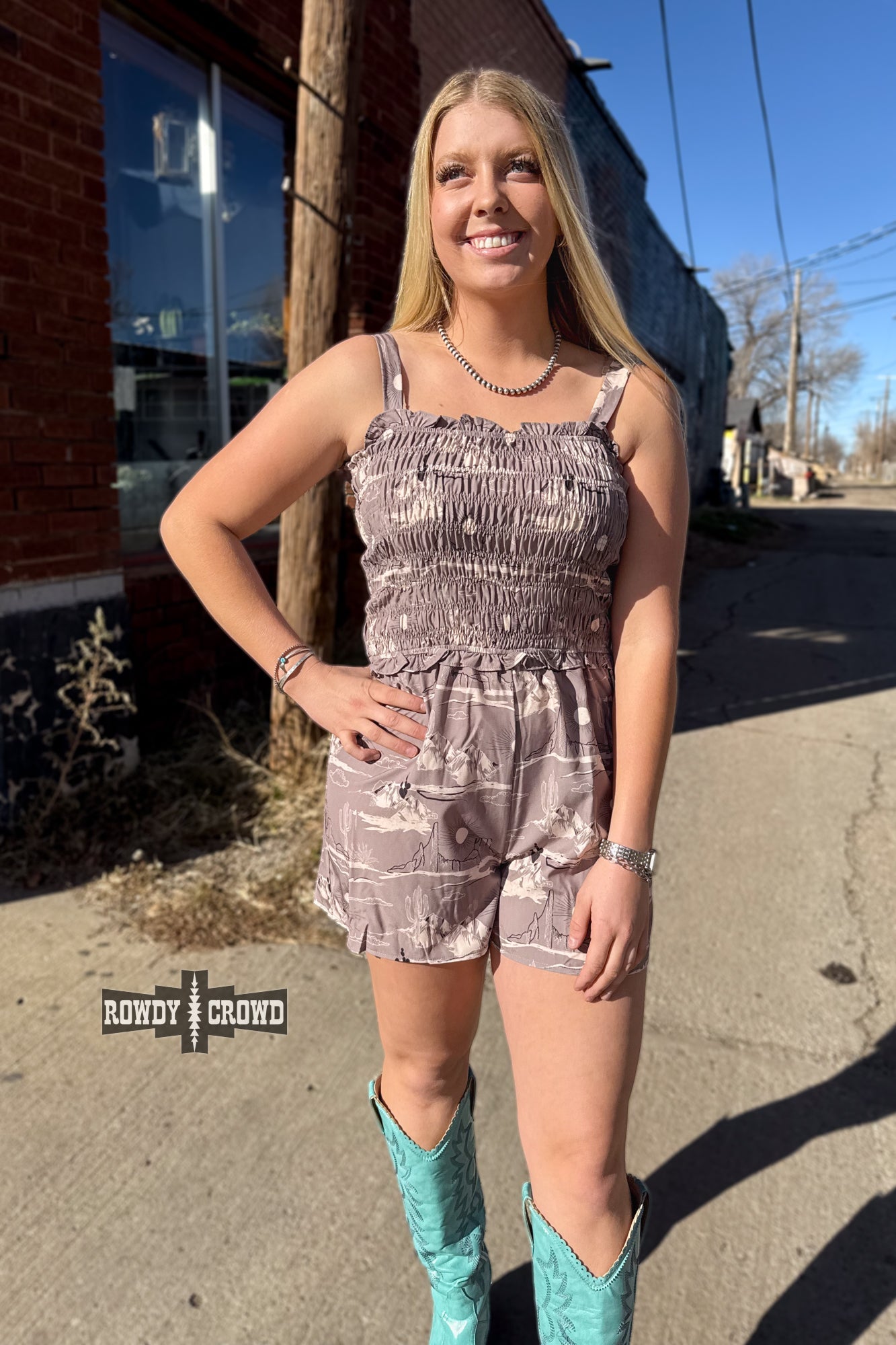 Remuda Romper - The Caffeine Cowboy