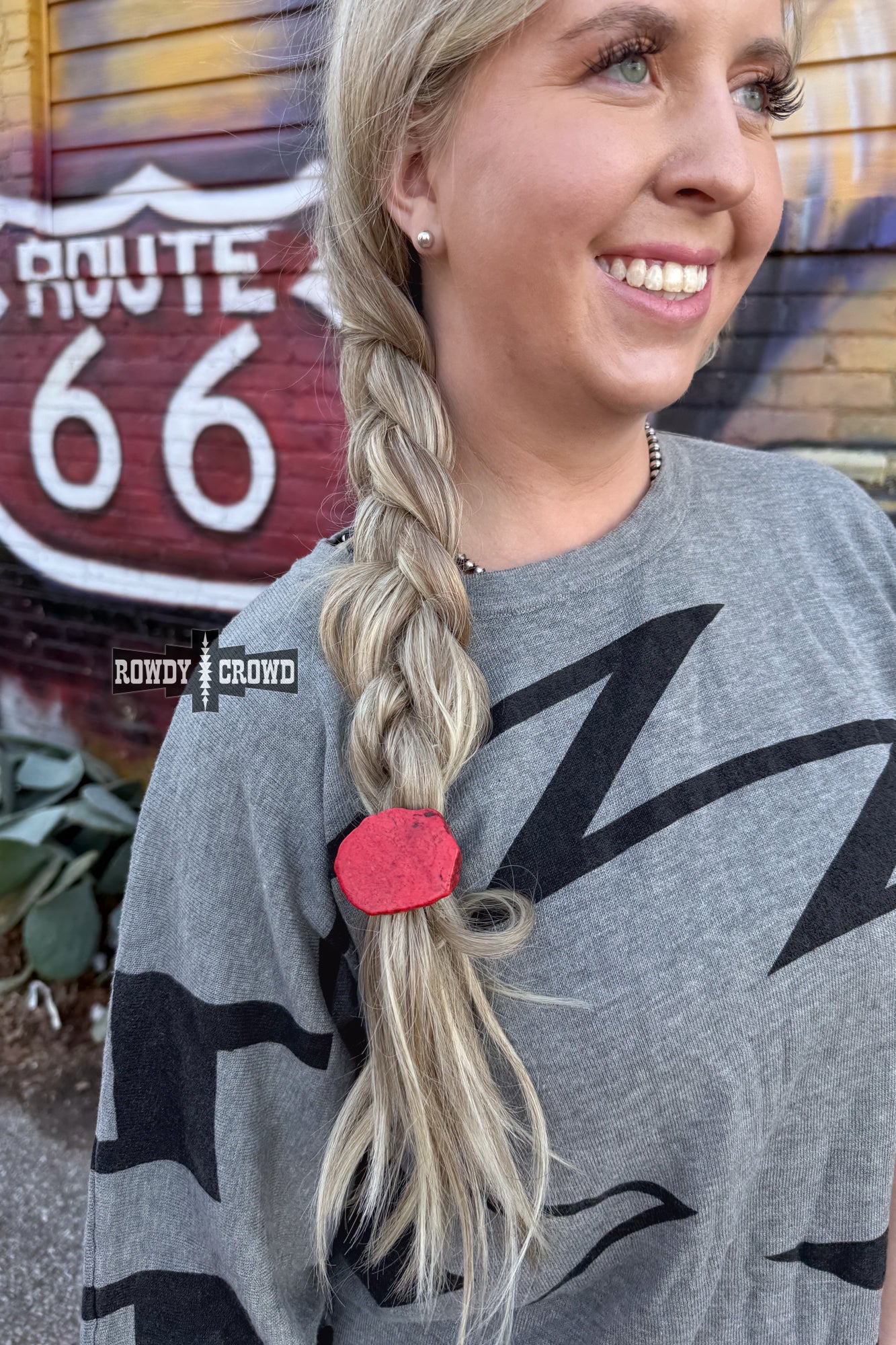Red Rock Ponytail Holder - The Caffeine Cowboy
