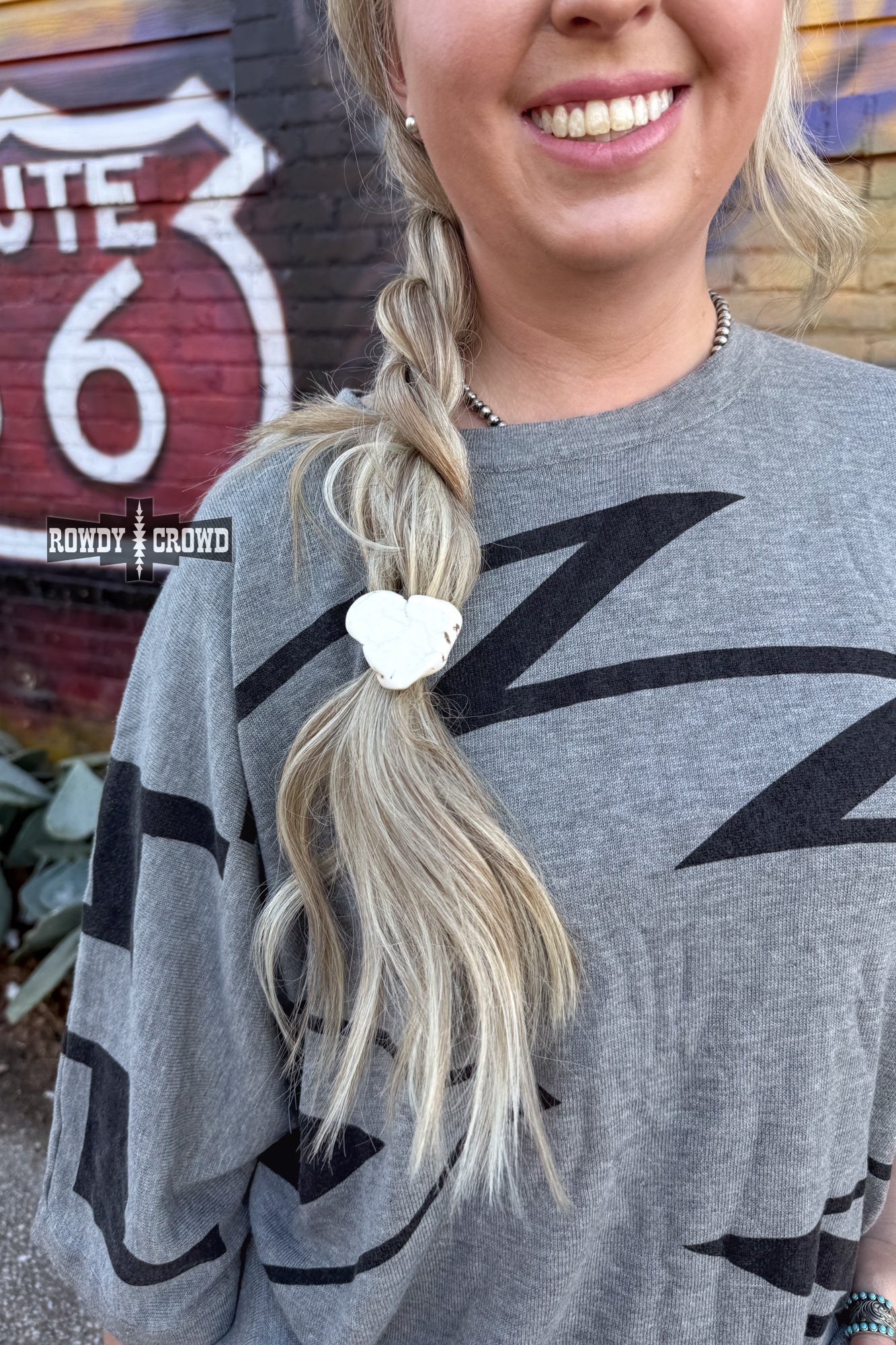 White Rock Ponytail Holder - The Caffeine Cowboy