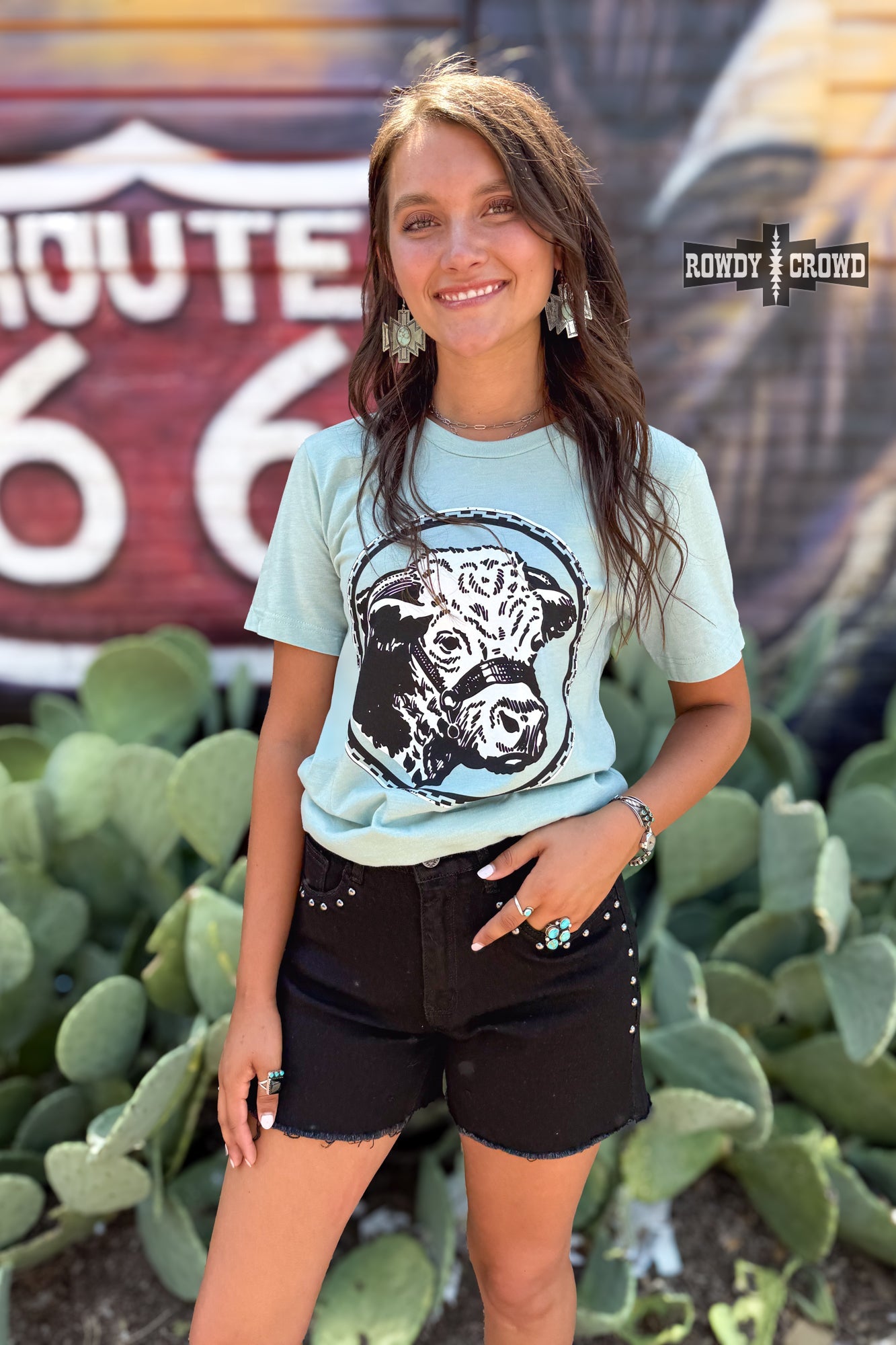 Happy Hereford Tee - The Caffeine Cowboy