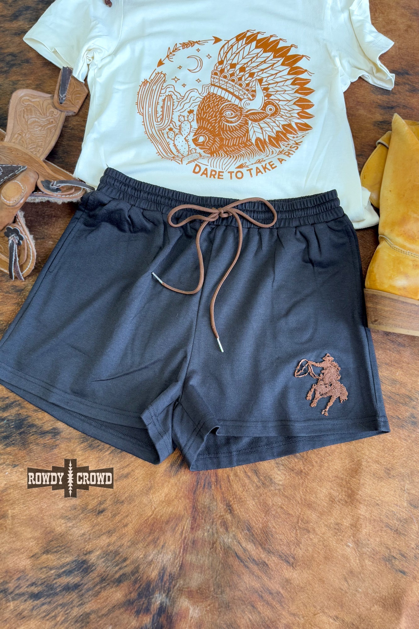 Stockyard Shorts - The Caffeine Cowboy
