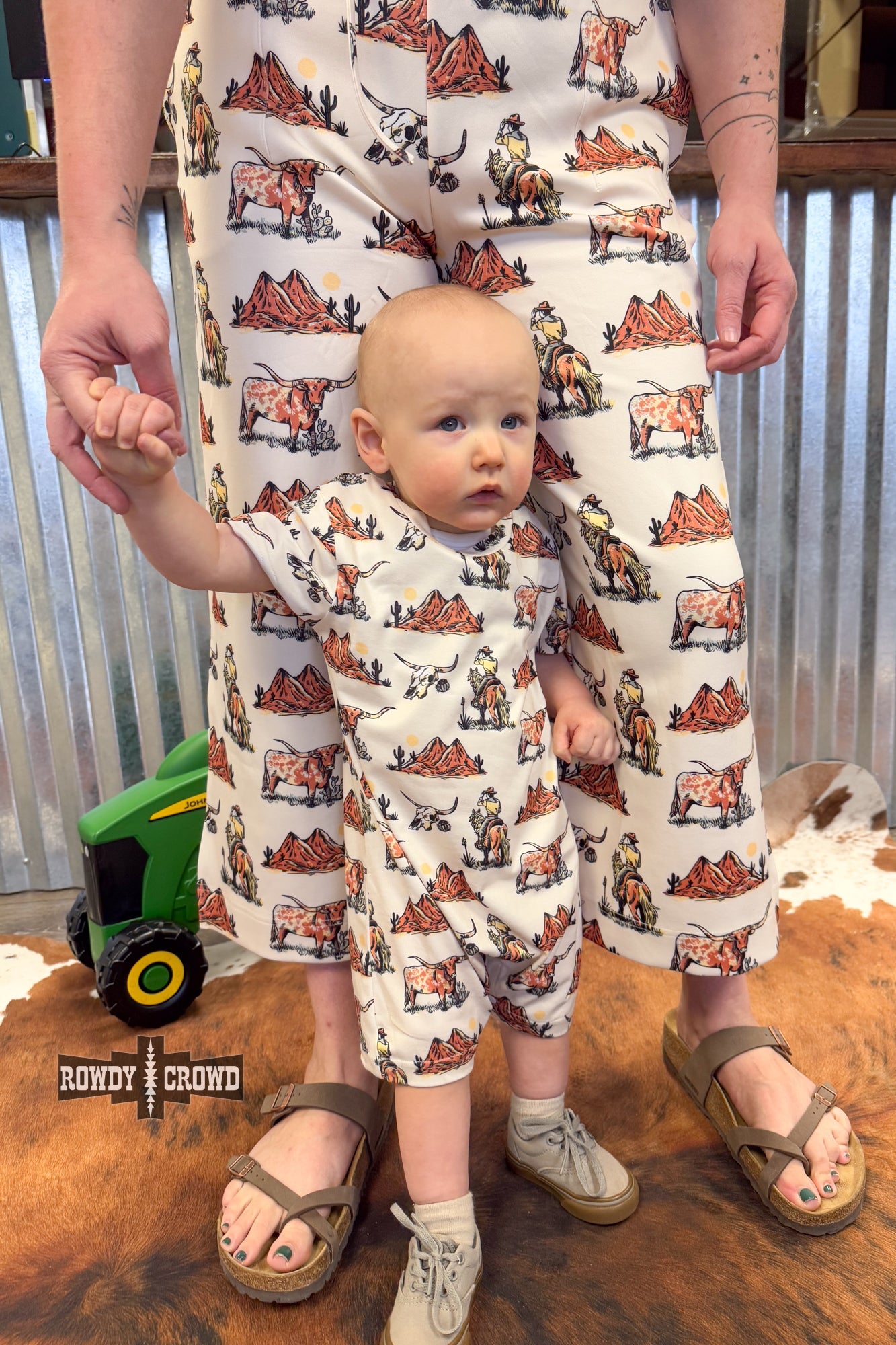 West Texas Short Onesie - The Caffeine Cowboy