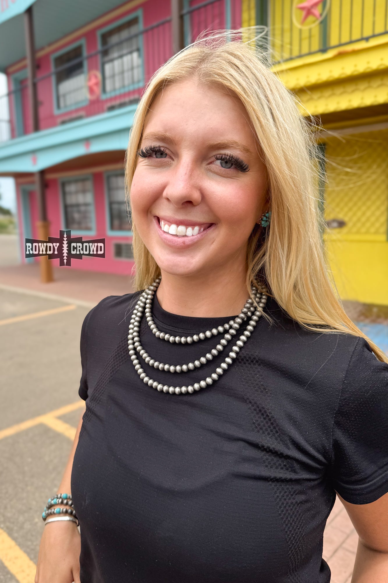 Buckaroo Pearl Necklace - The Caffeine Cowboy