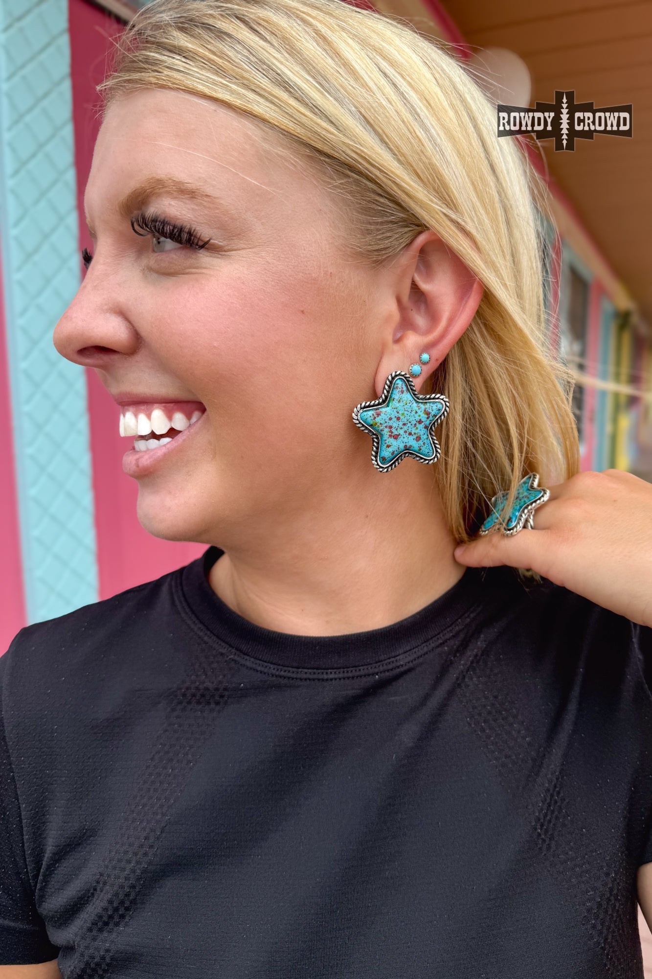 Open Range Earrings - The Caffeine Cowboy
