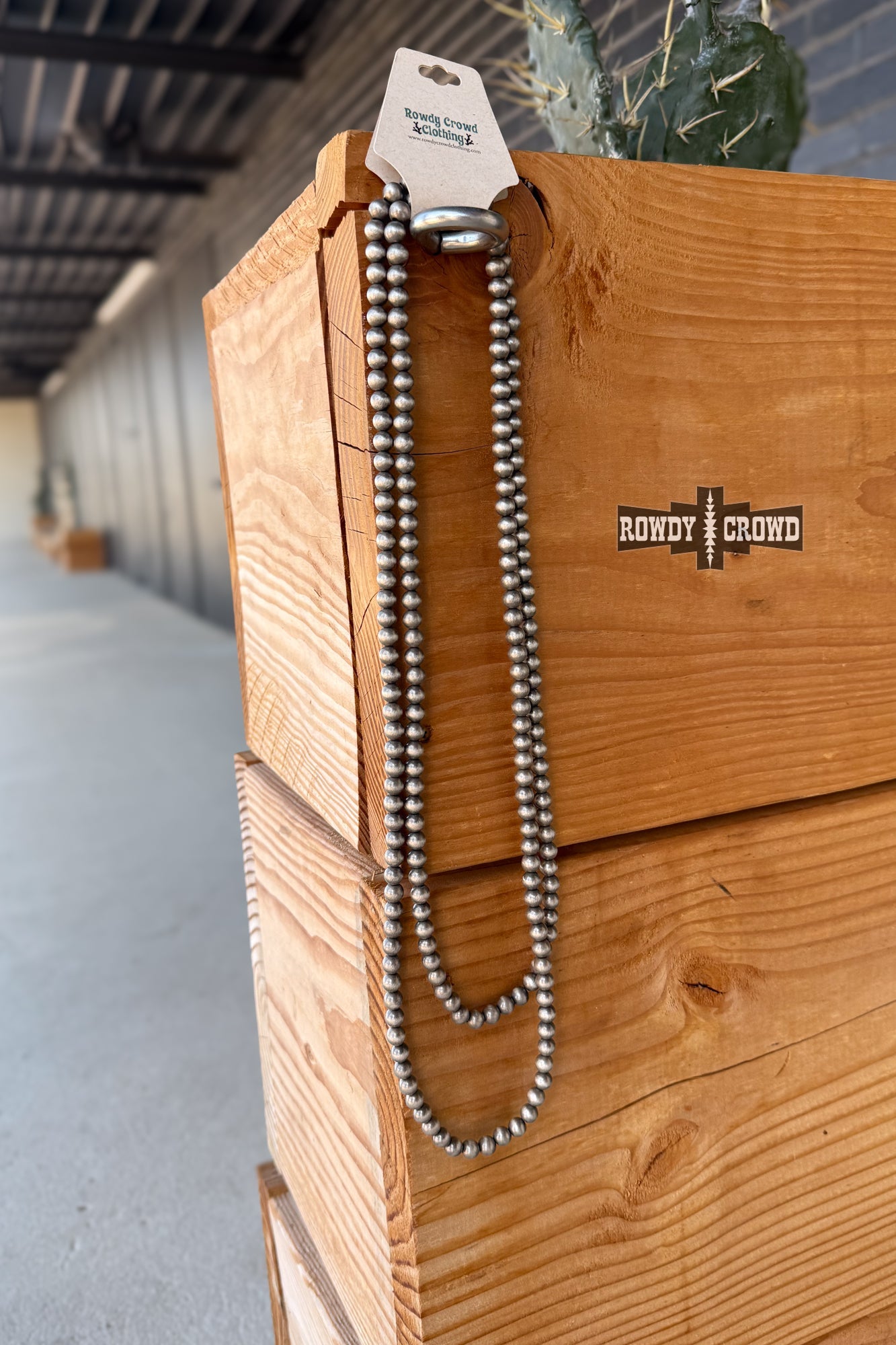 Buckaroo Pearl Necklace - The Caffeine Cowboy