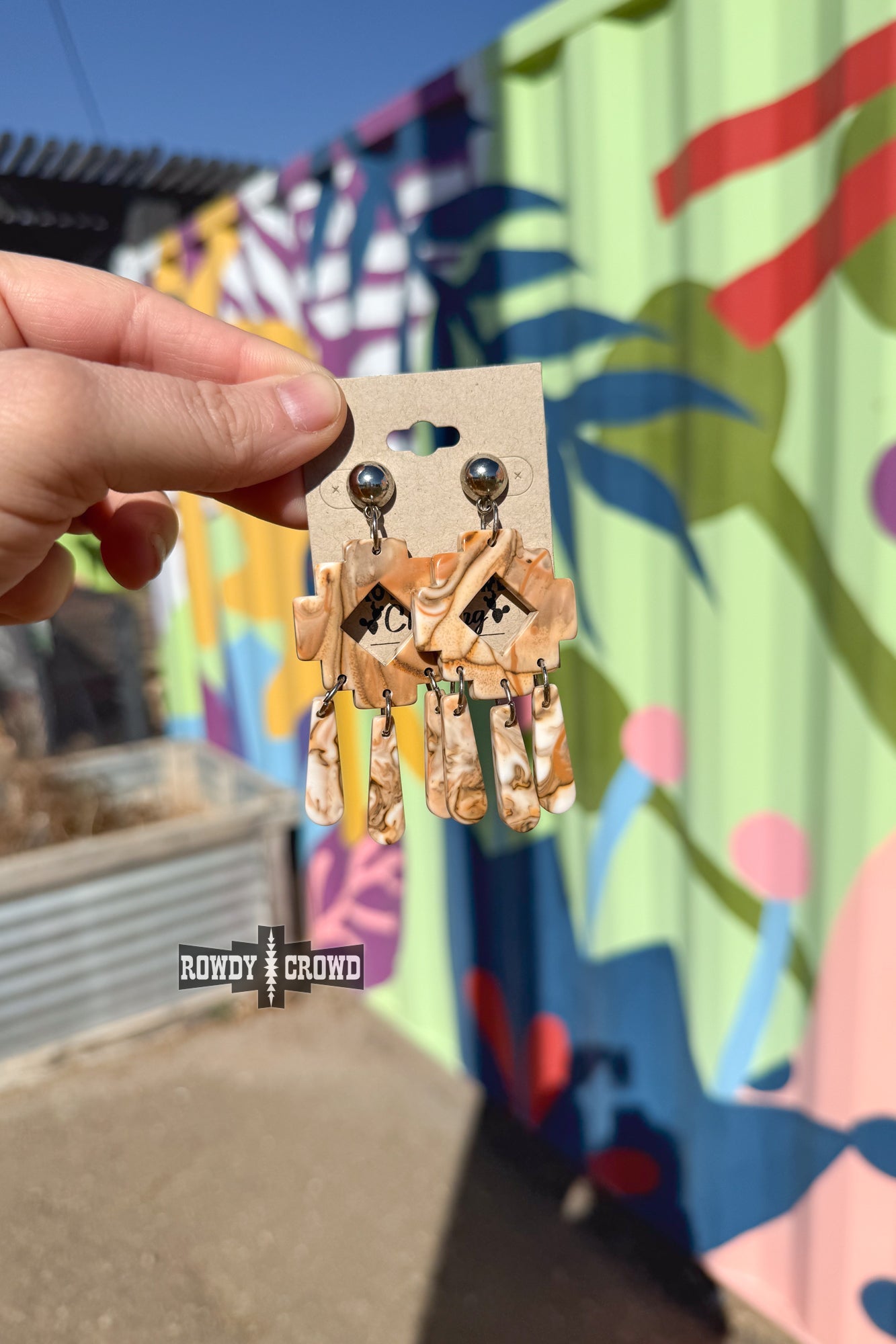 Aledo Aztec Earrings - The Caffeine Cowboy