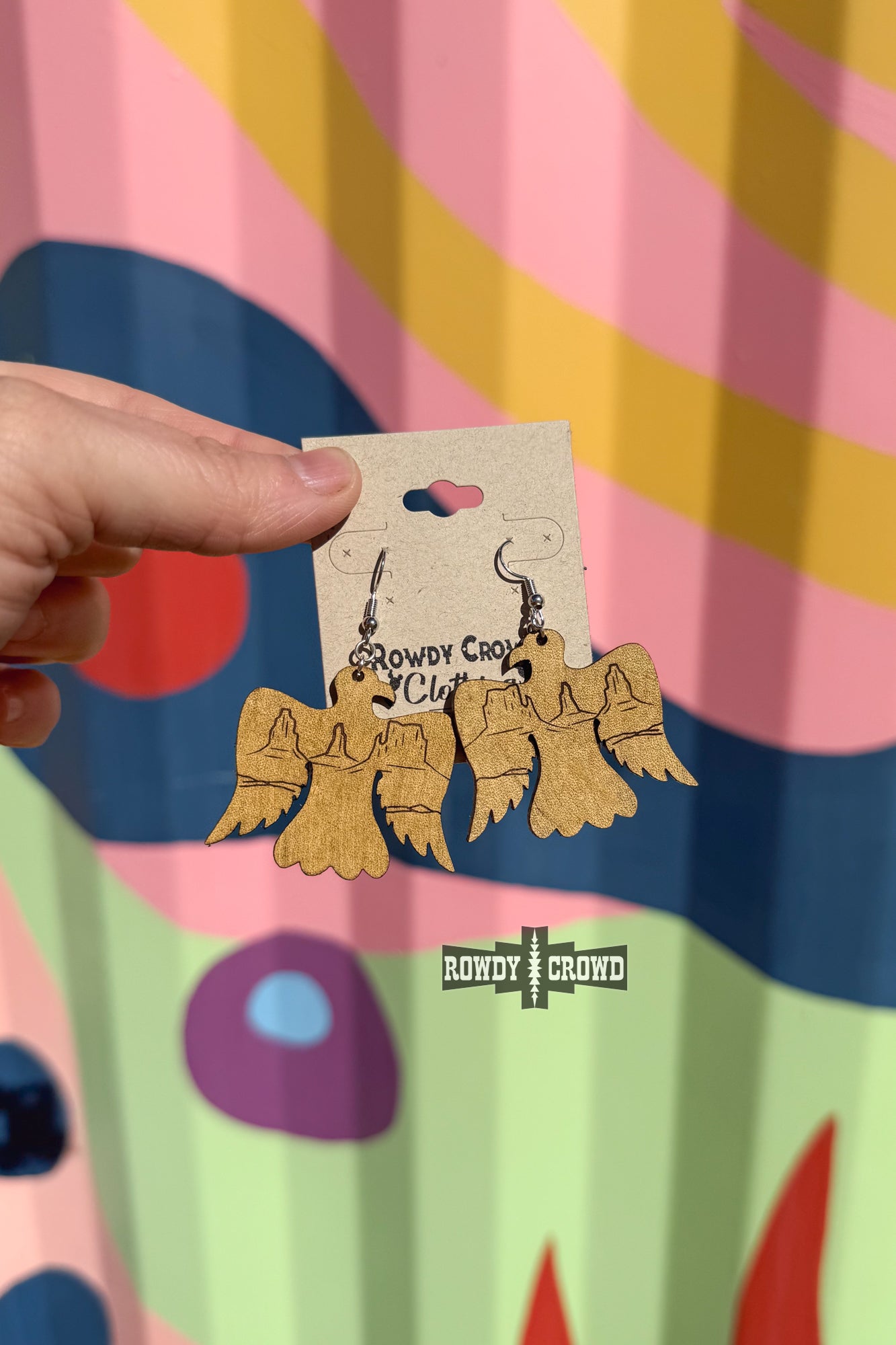 Tempe Thunderbird Earrings - The Caffeine Cowboy