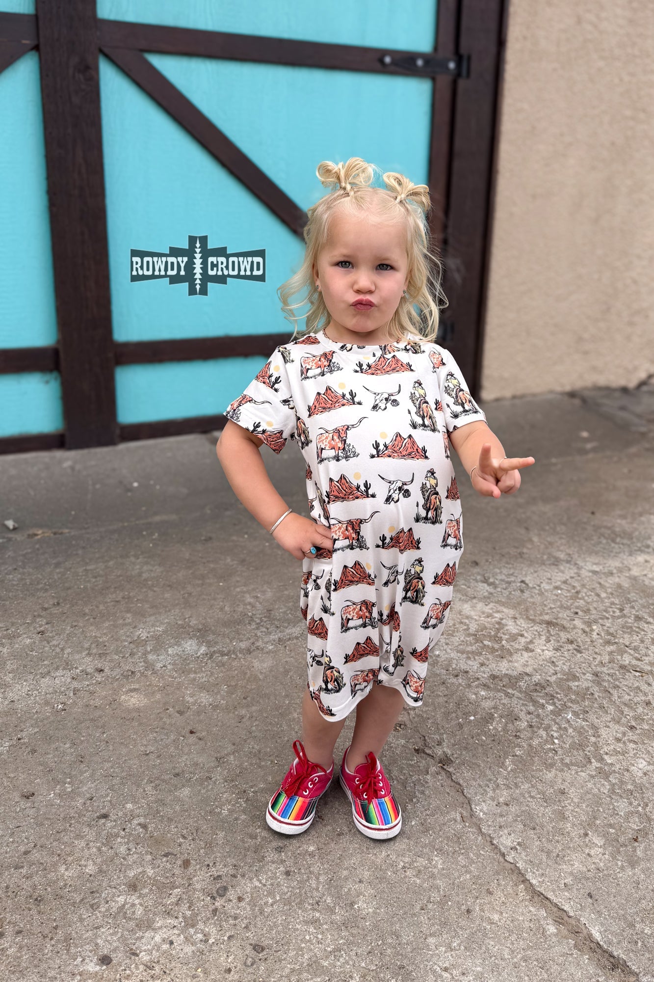 West Texas Short Onesie - The Caffeine Cowboy