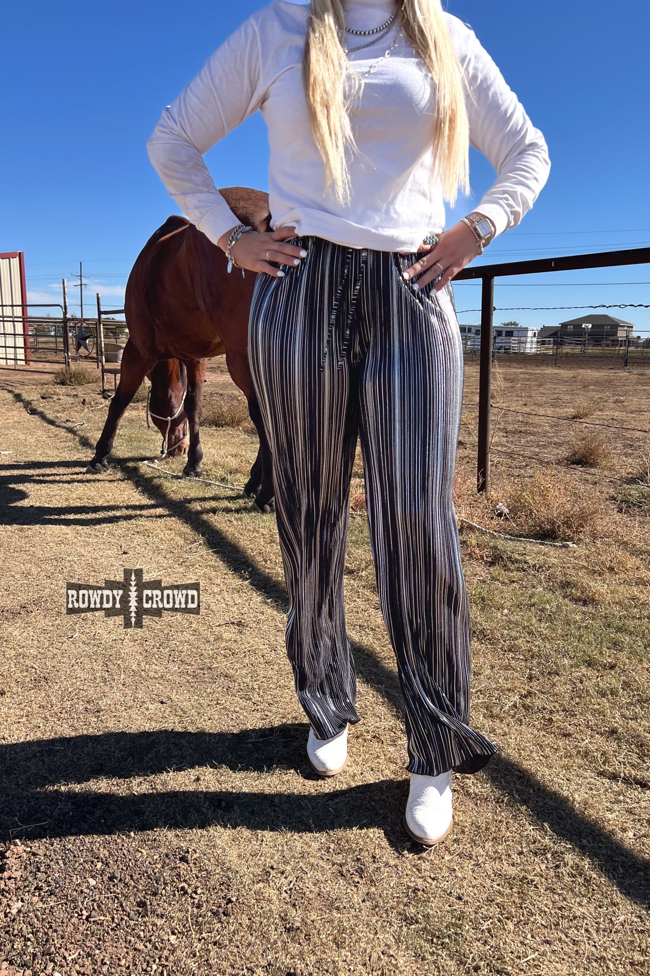 Ruffled Cup Pants - The Caffeine Cowboy