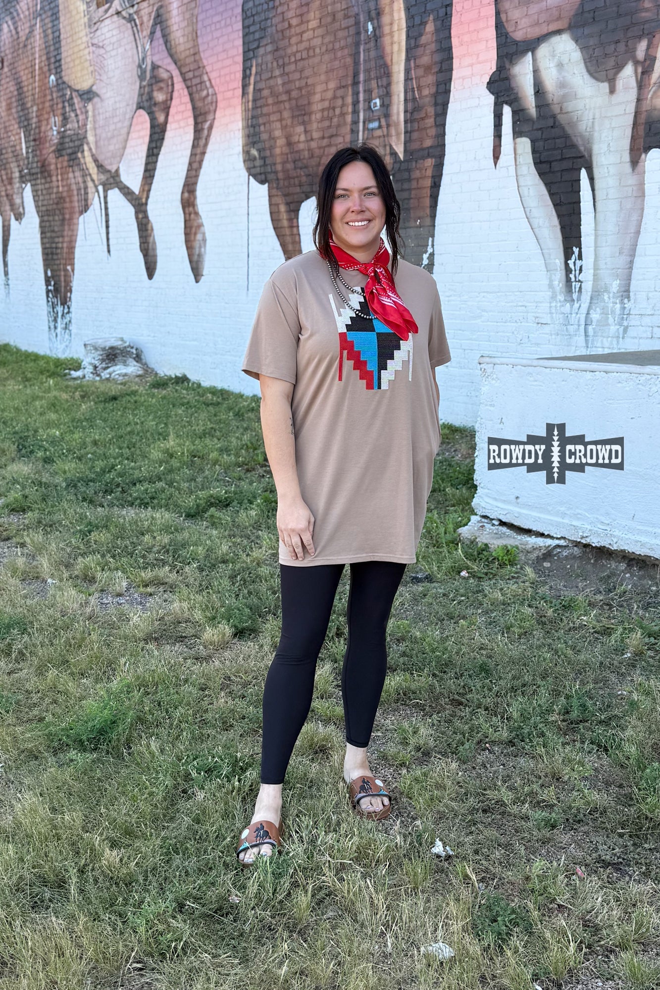 Alamosa Aztec Dress - The Caffeine Cowboy