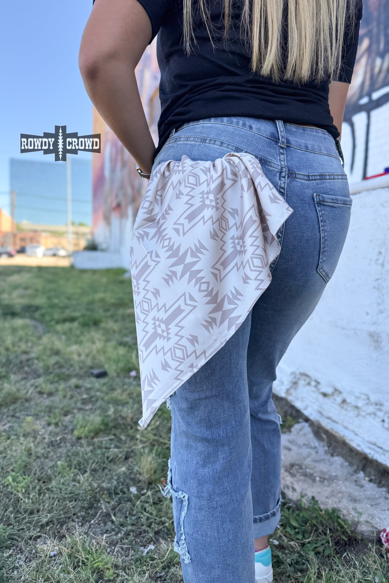 SMALL Go Round Wild Rag - The Caffeine Cowboy