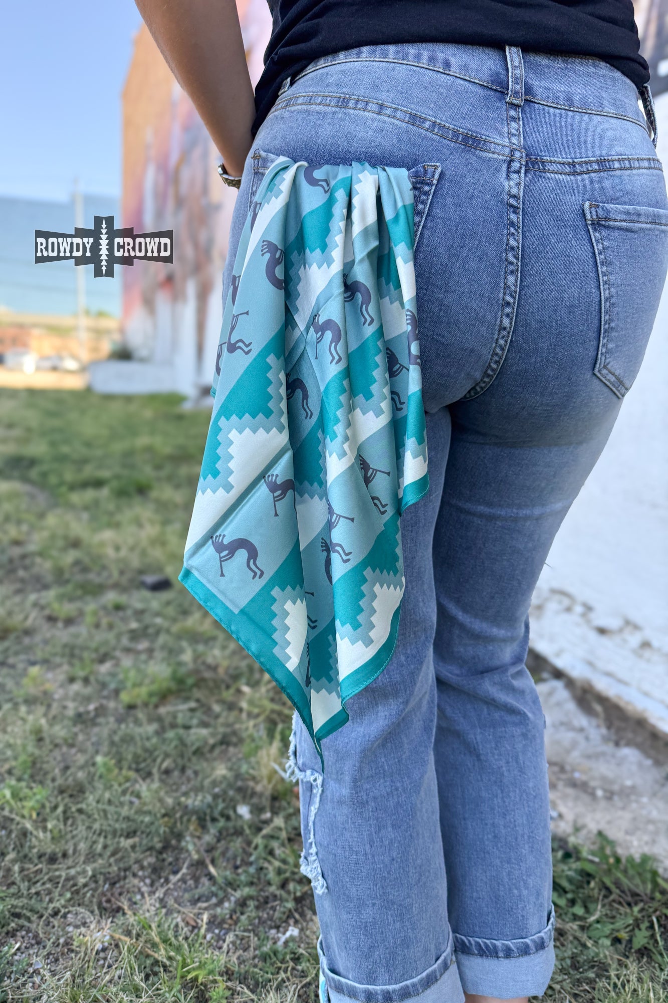 SMALL Sedona Spirit Wild Rag/ Scarf - The Caffeine Cowboy