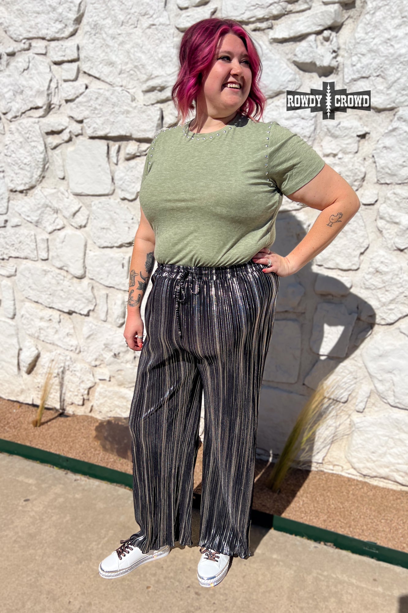 Ruffled Cup Pants - The Caffeine Cowboy