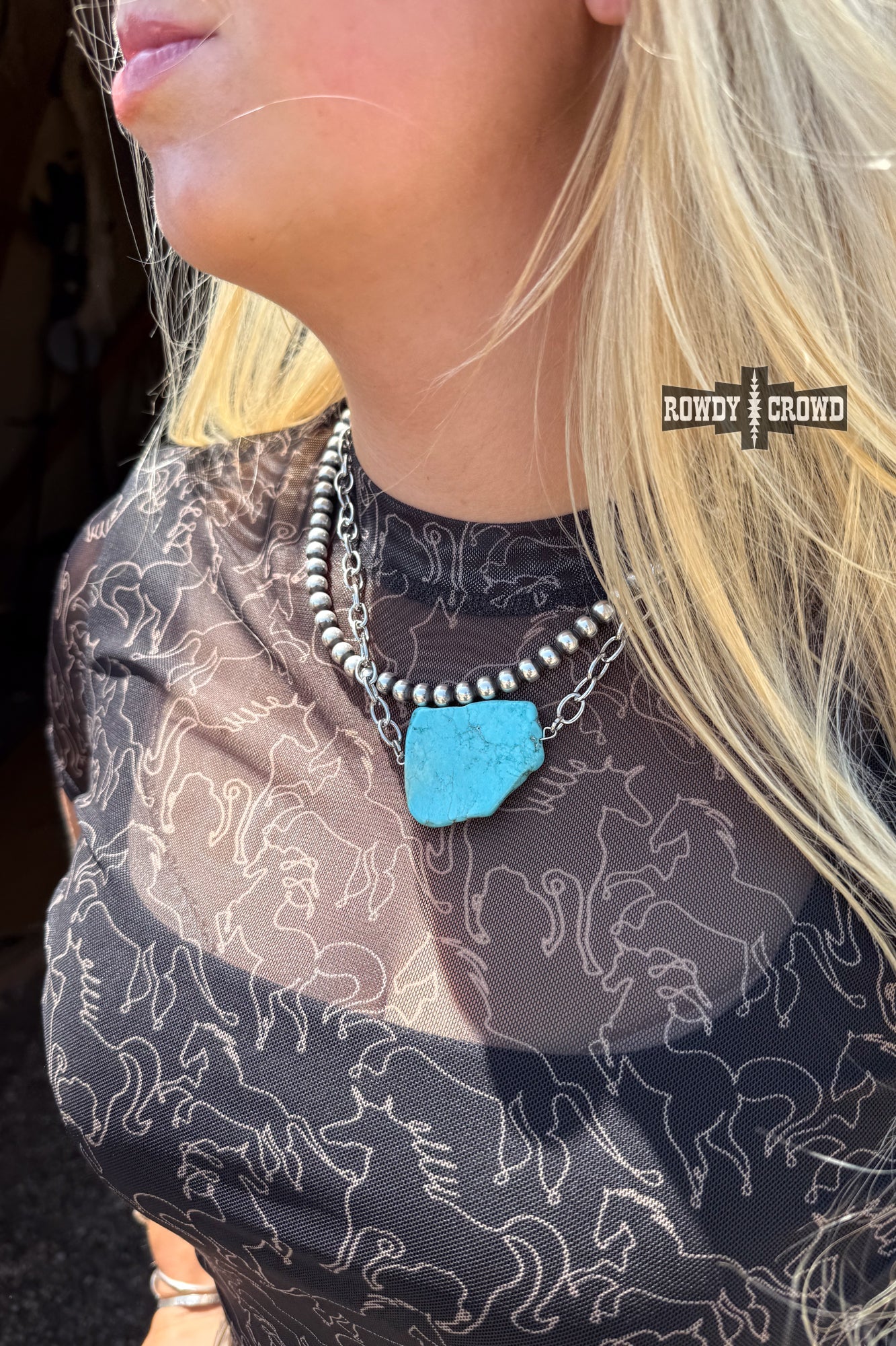 Tulsa Turquoise Necklace - The Caffeine Cowboy
