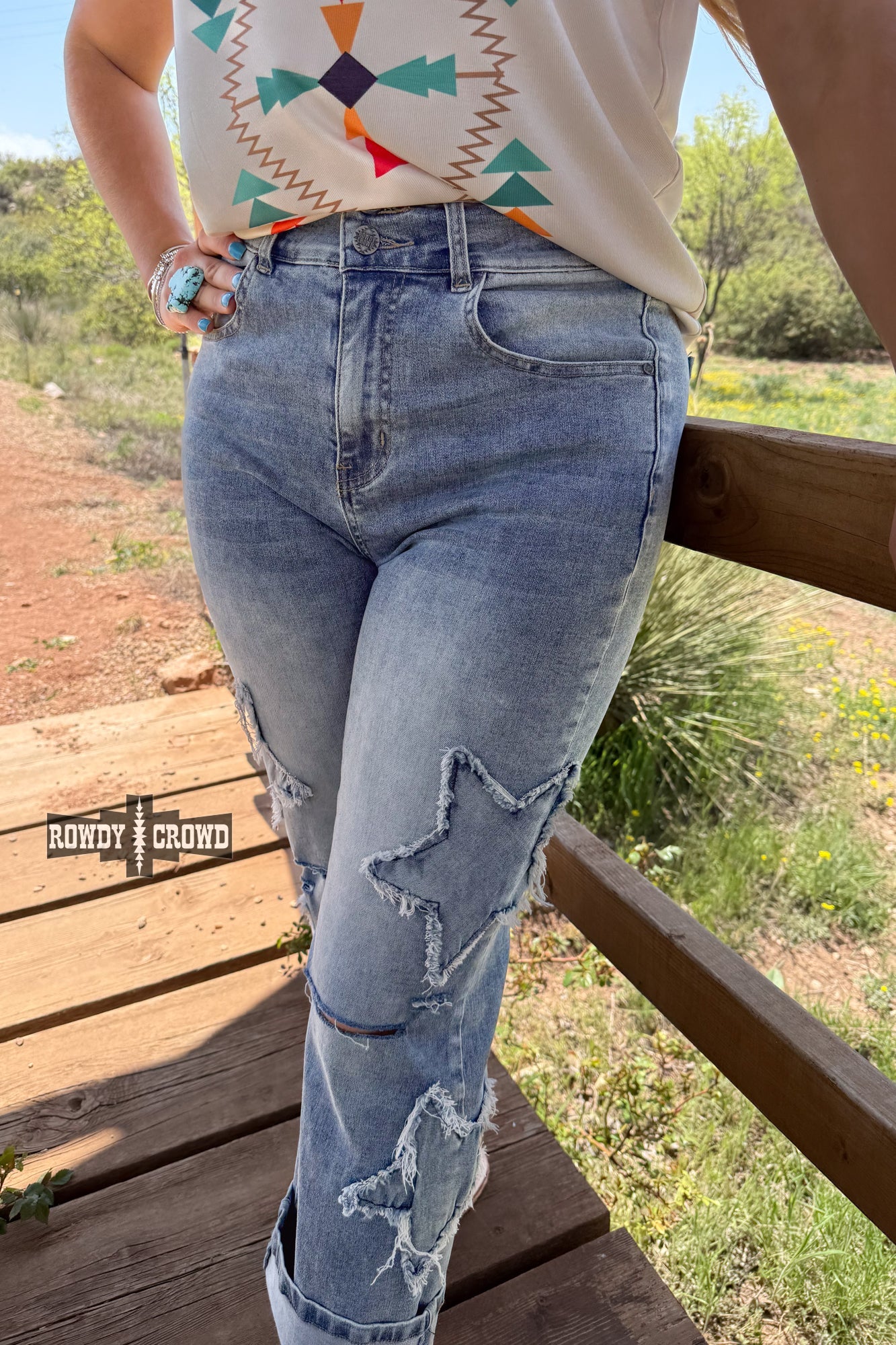 Oh My Stars Denim Jeans - The Caffeine Cowboy
