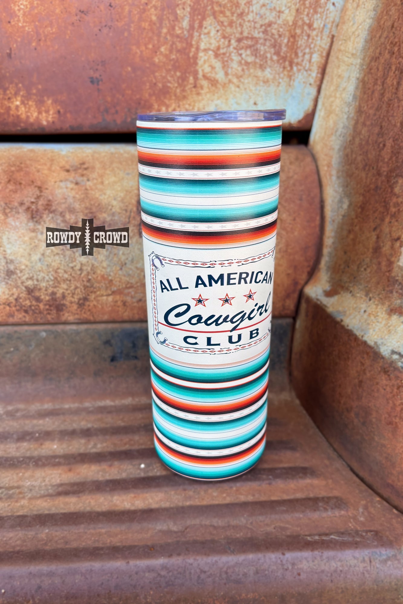Americana Cowgirl Tumbler - The Caffeine Cowboy
