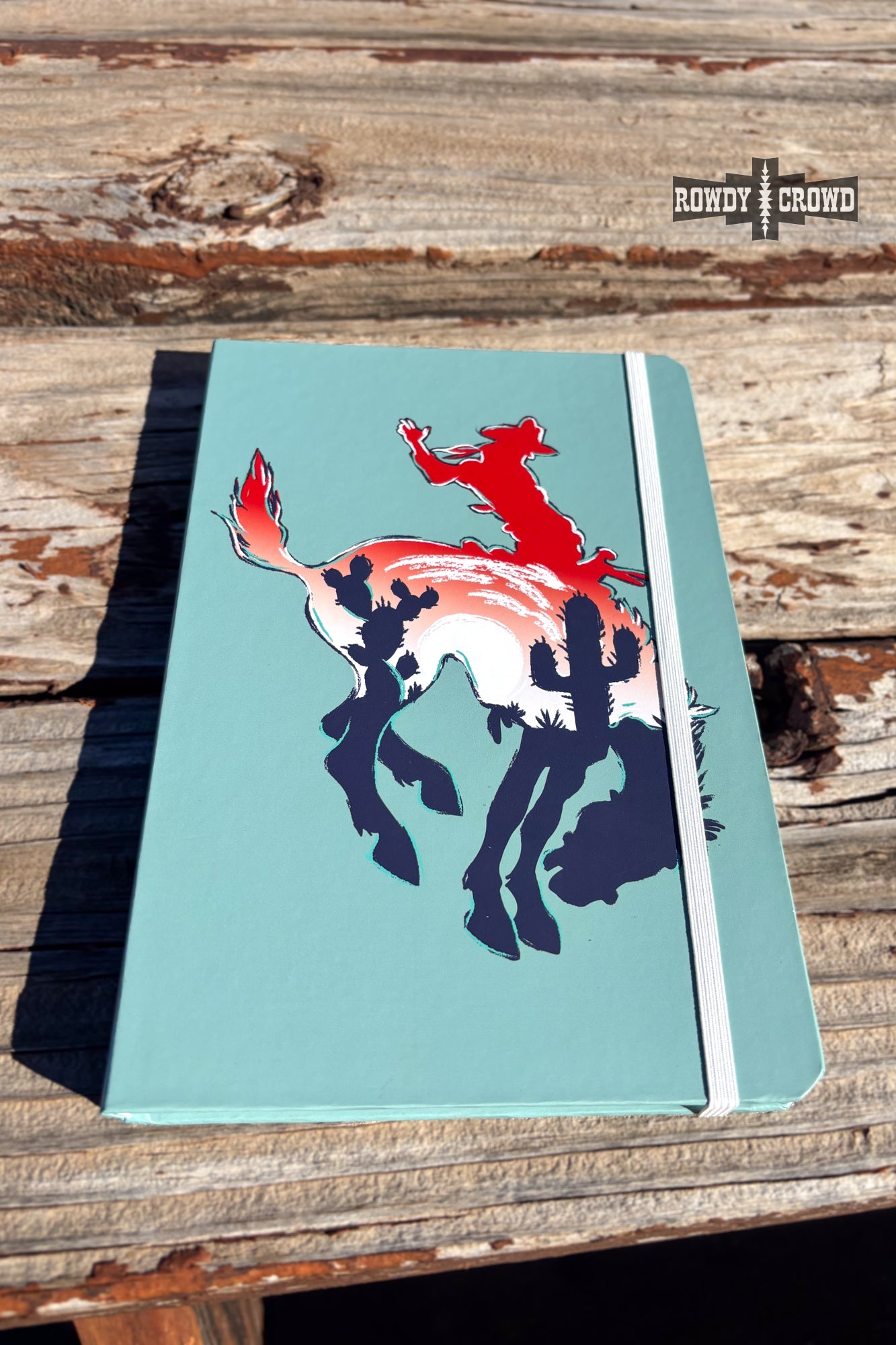 Saguaro Cowboy Notebook - The Caffeine Cowboy