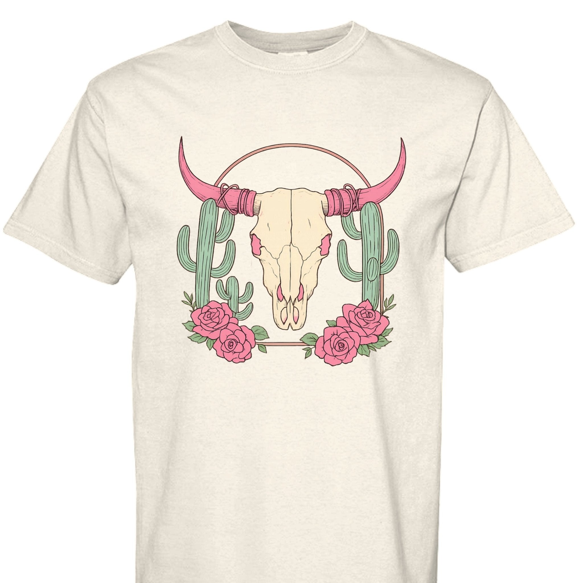 Boho Western skull - The Caffeine Cowboy