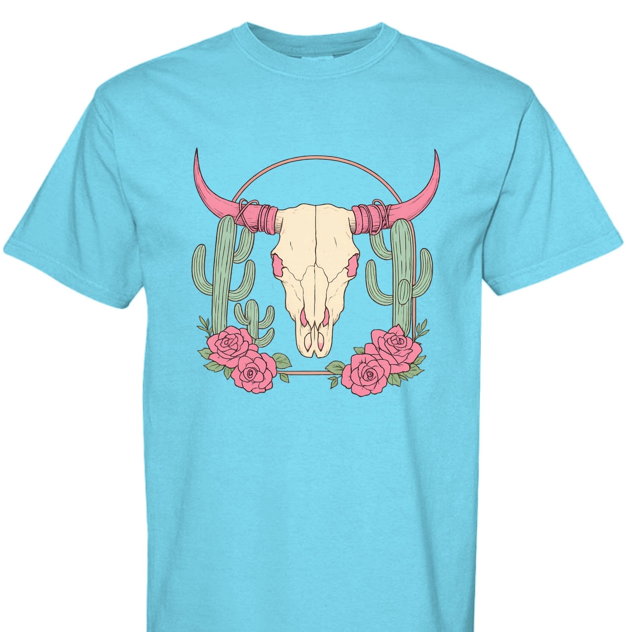 Boho Western skull - The Caffeine Cowboy