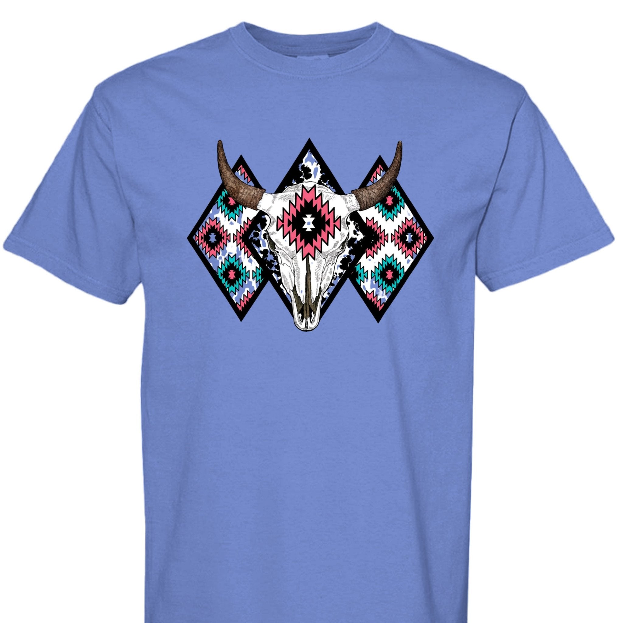 Aztec skull - The Caffeine Cowboy