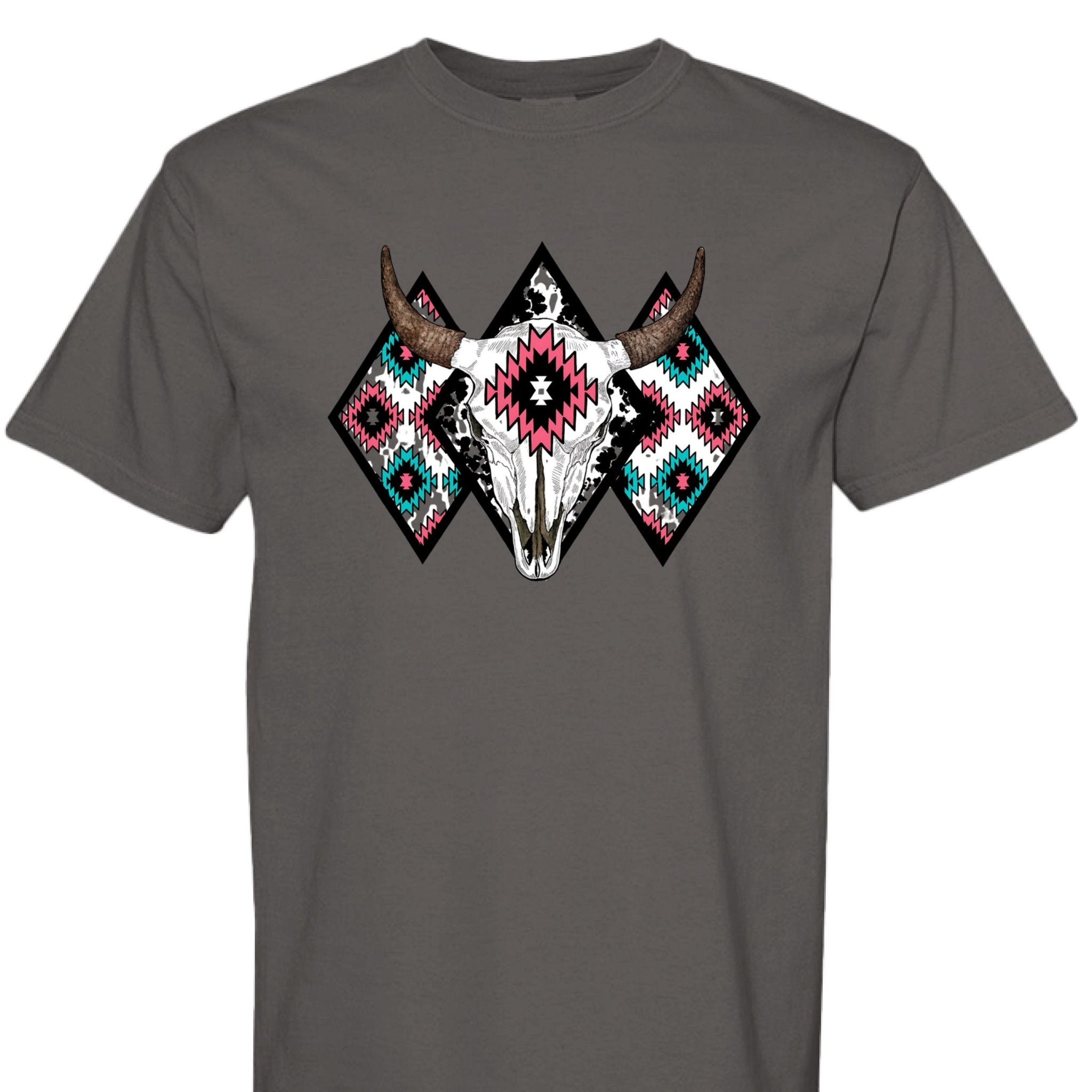 Aztec skull - The Caffeine Cowboy