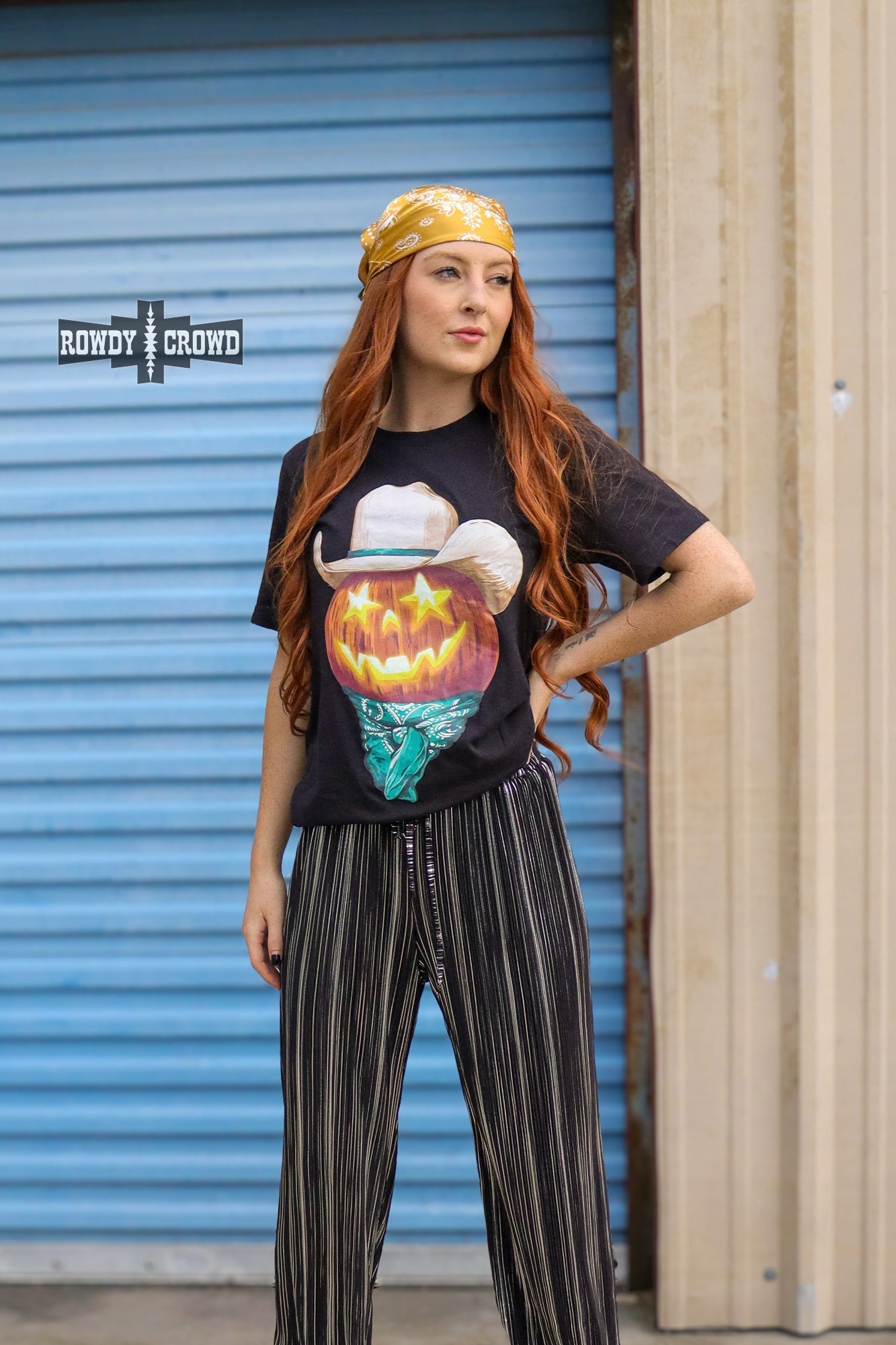 Punchy Pumpkin Tee - The Caffeine Cowboy