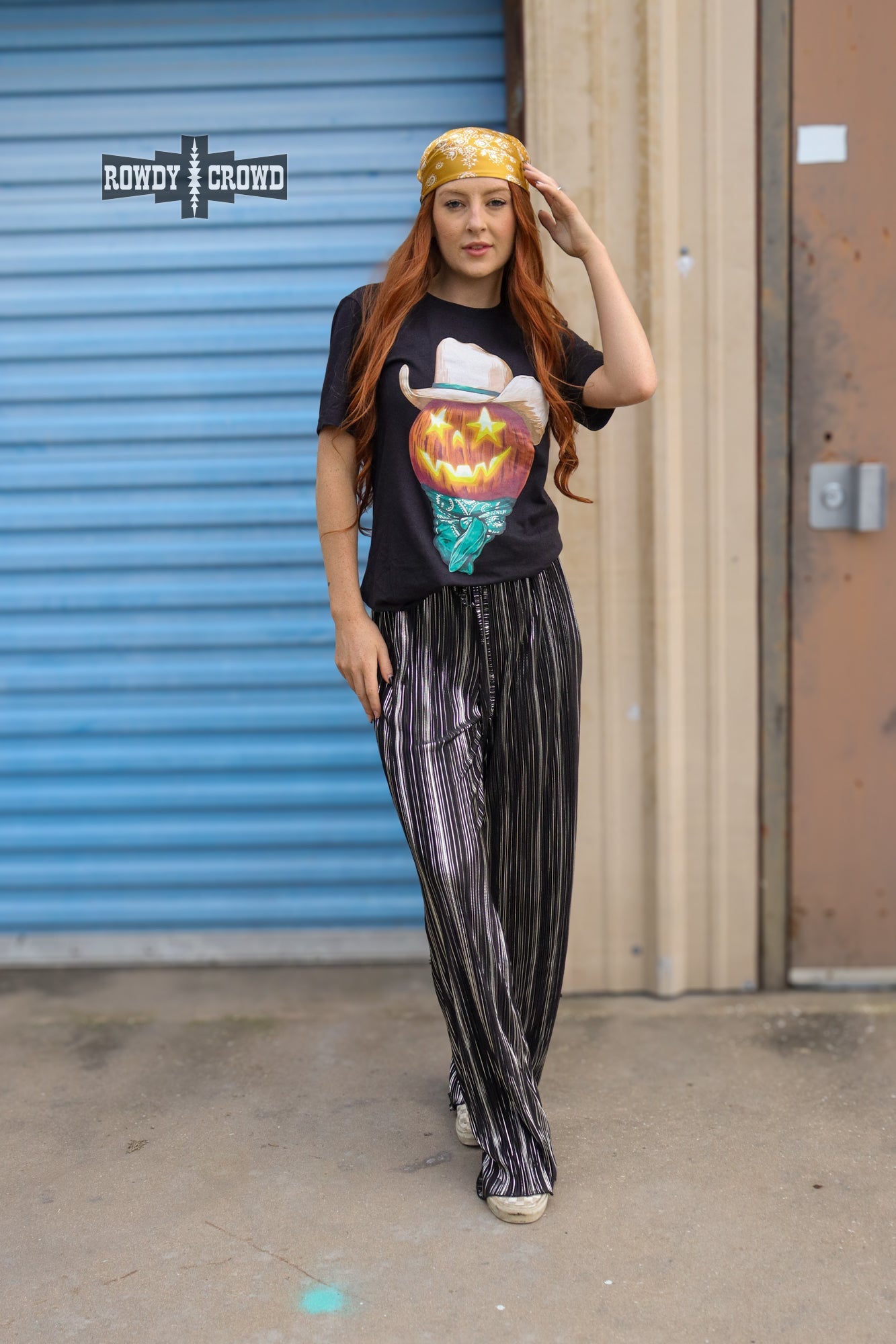 Punchy Pumpkin Tee - The Caffeine Cowboy