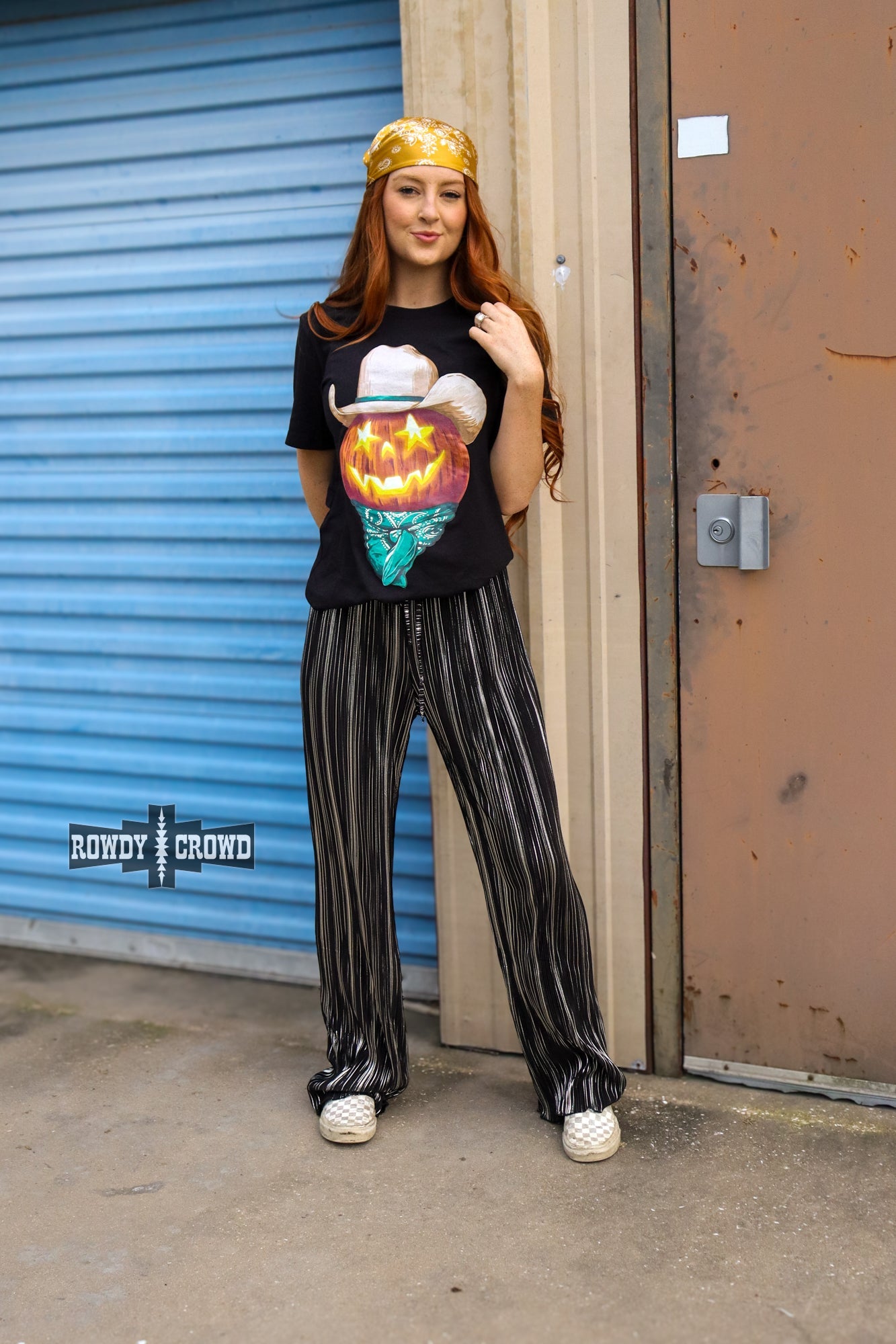 Punchy Pumpkin Tee - The Caffeine Cowboy