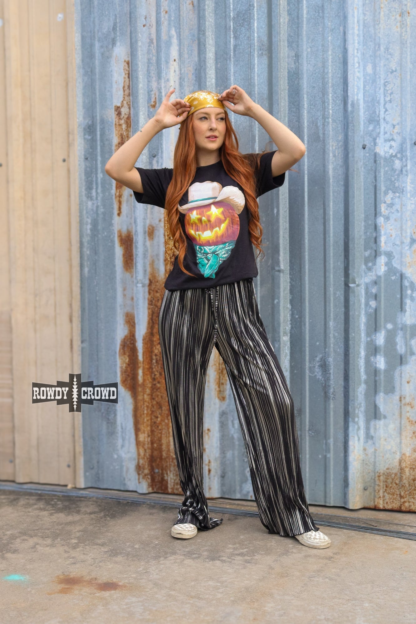 Punchy Pumpkin Tee - The Caffeine Cowboy